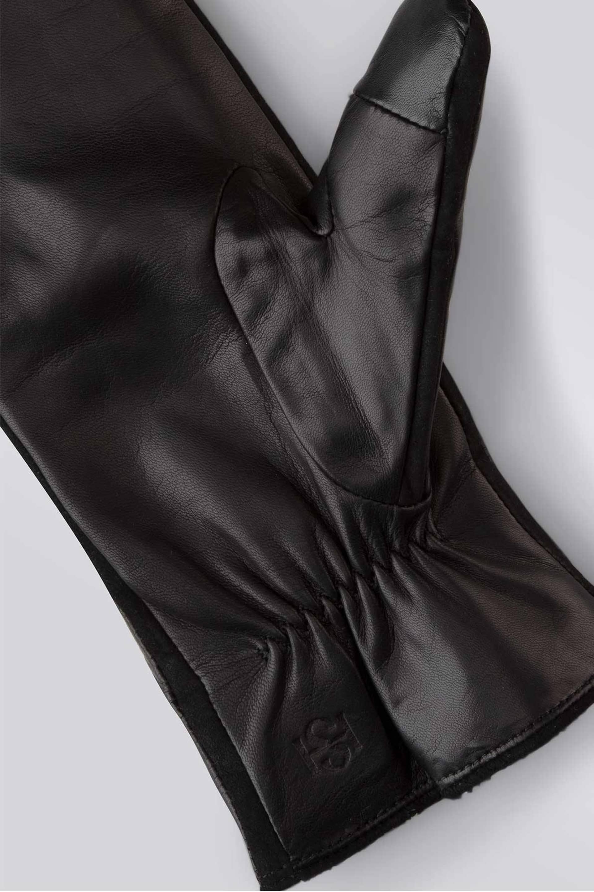 Essentials Mittens Black made by Handsome Stockholm