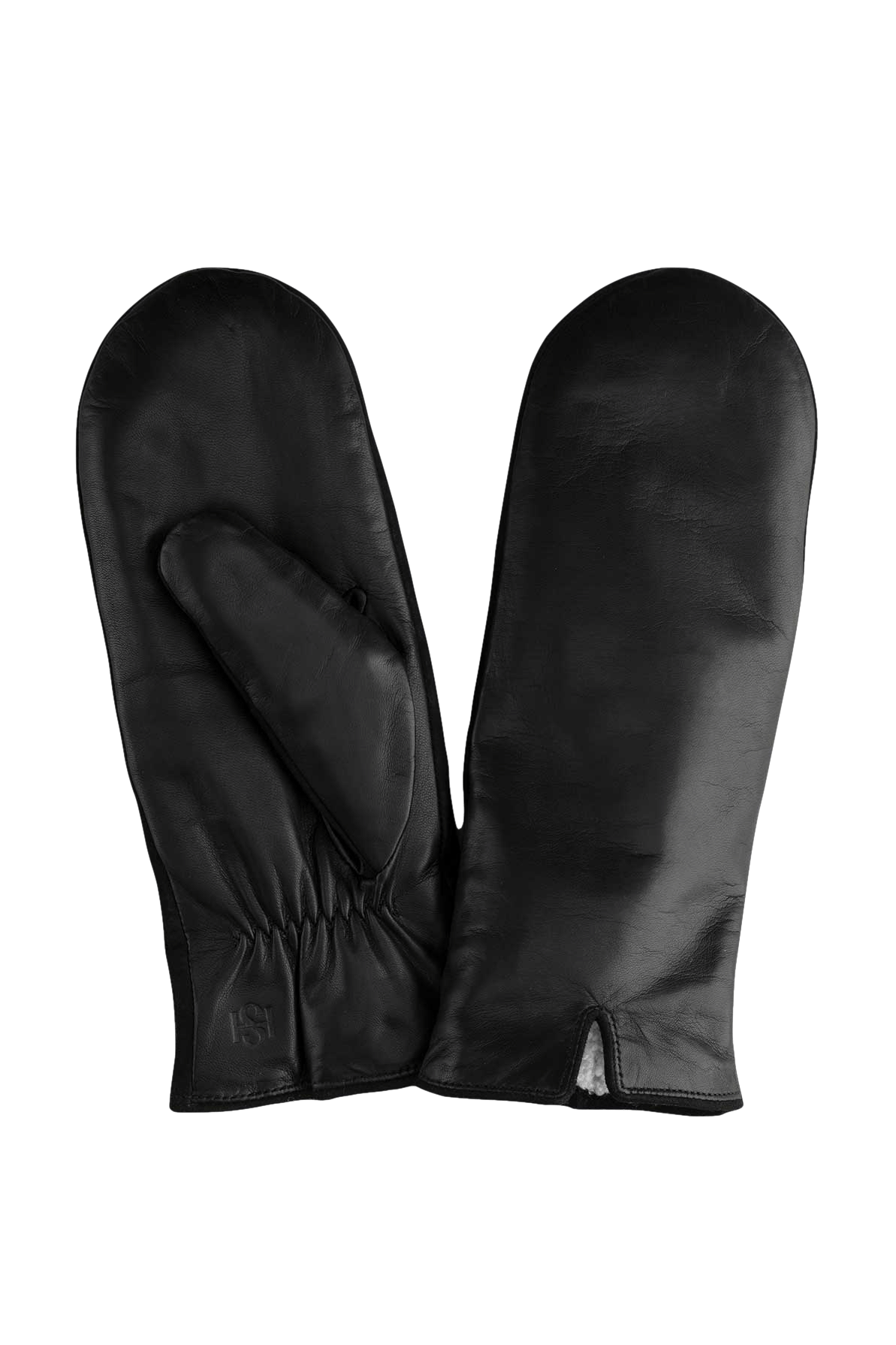 Essentials Mittens Black made by Handsome Stockholm