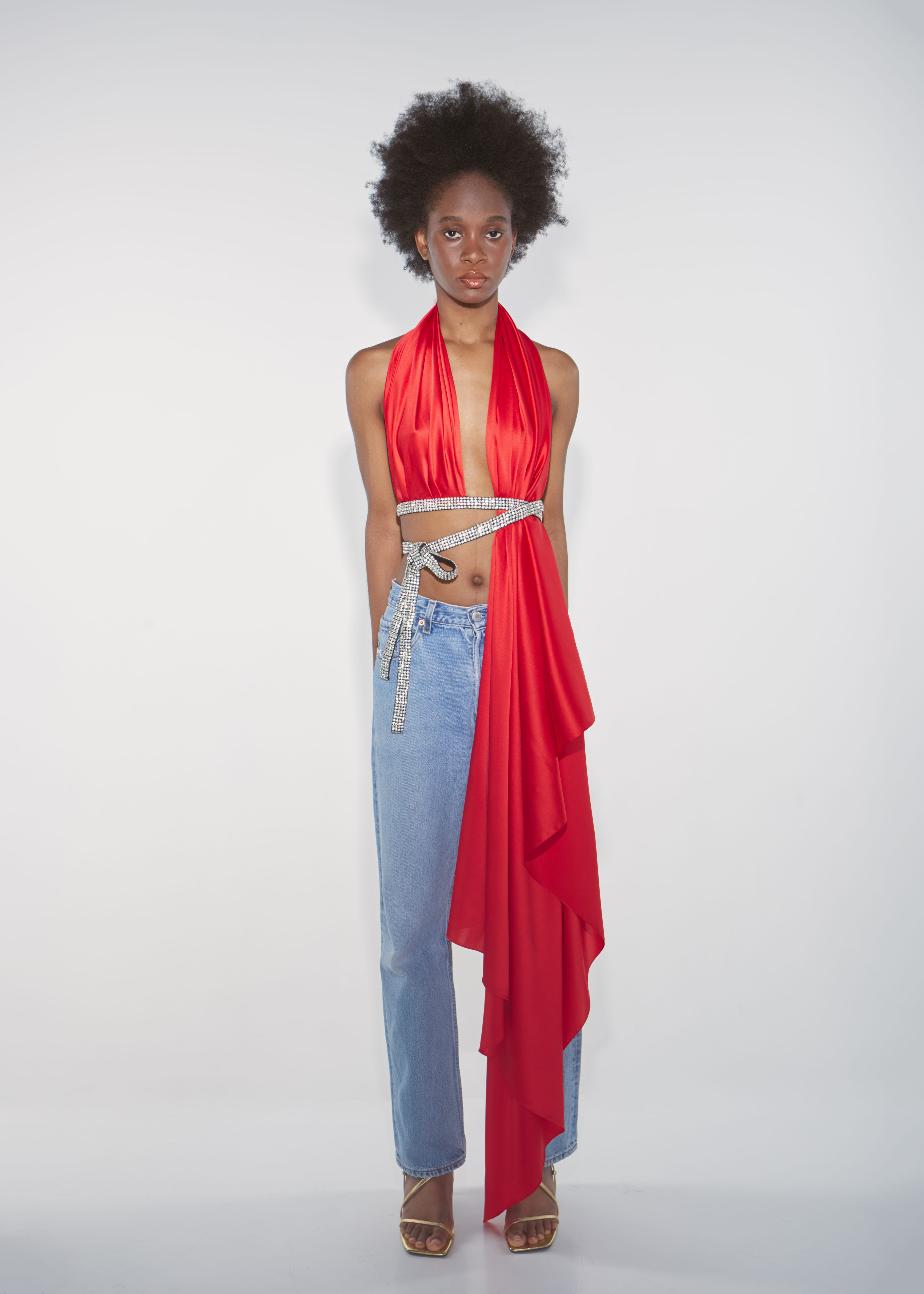 Bianca Top Spicy Red made by NUÉ