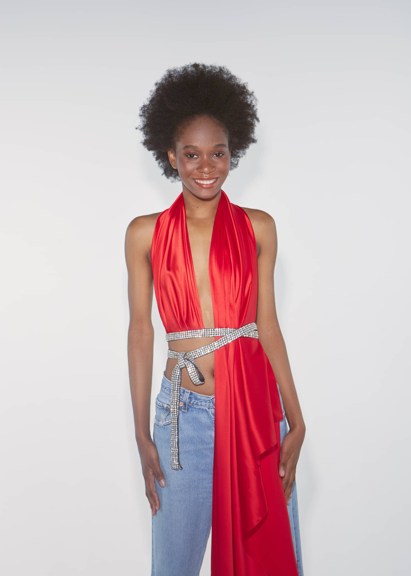 Bianca Top Spicy Red made by NUÉ