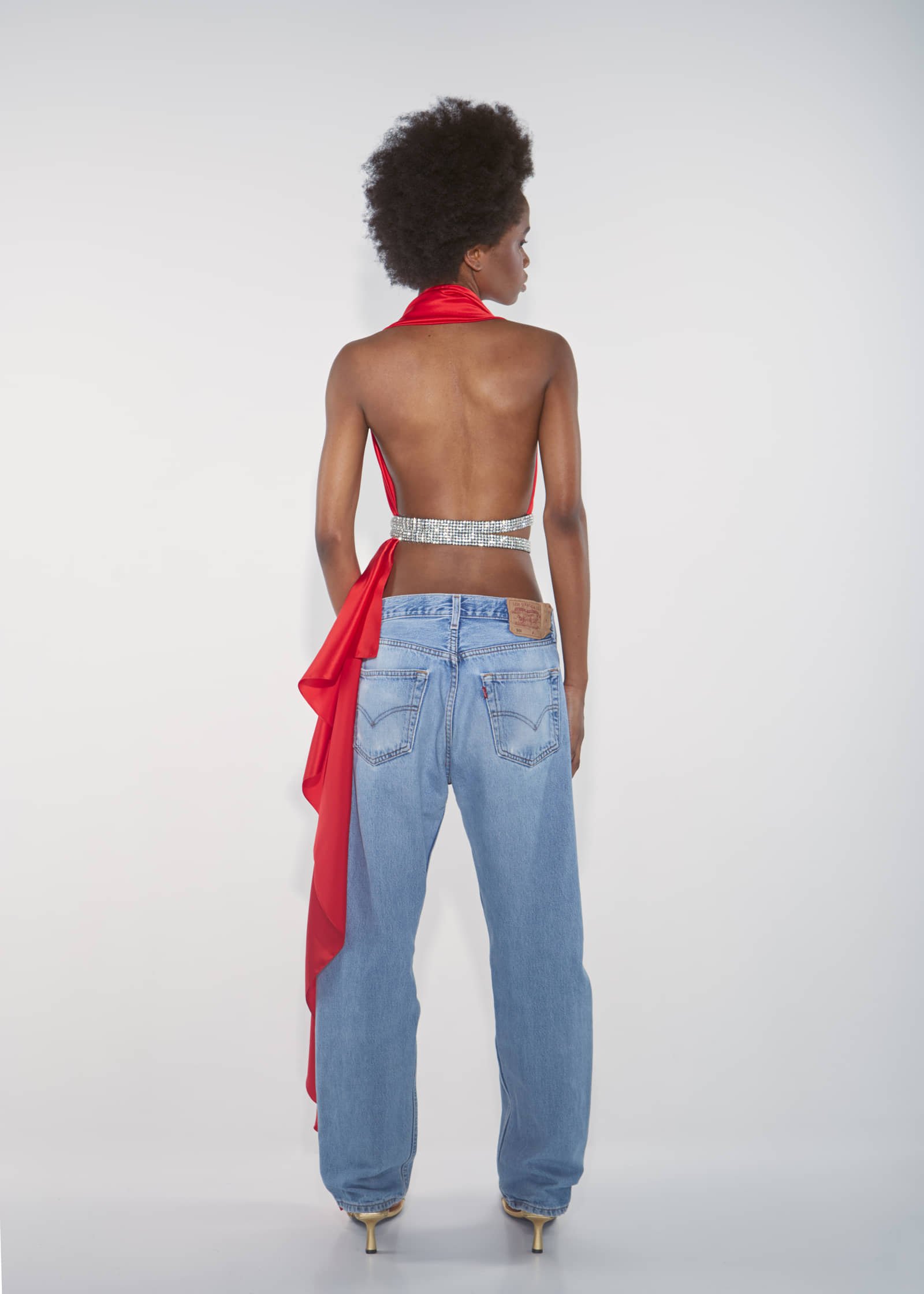 Bianca Top Spicy Red made by NUÉ