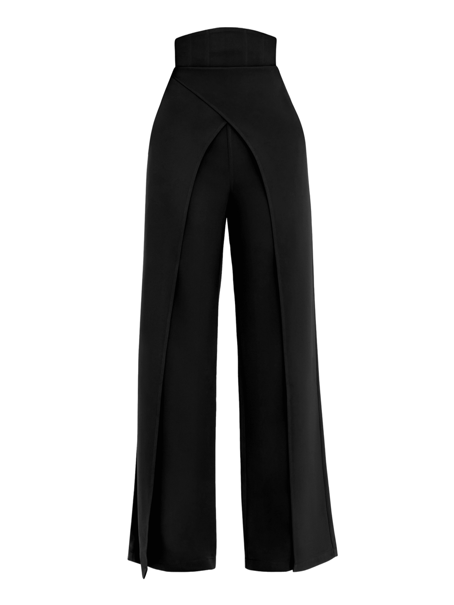 VIRA PANTS - BLACK made by Andrea Iyamah