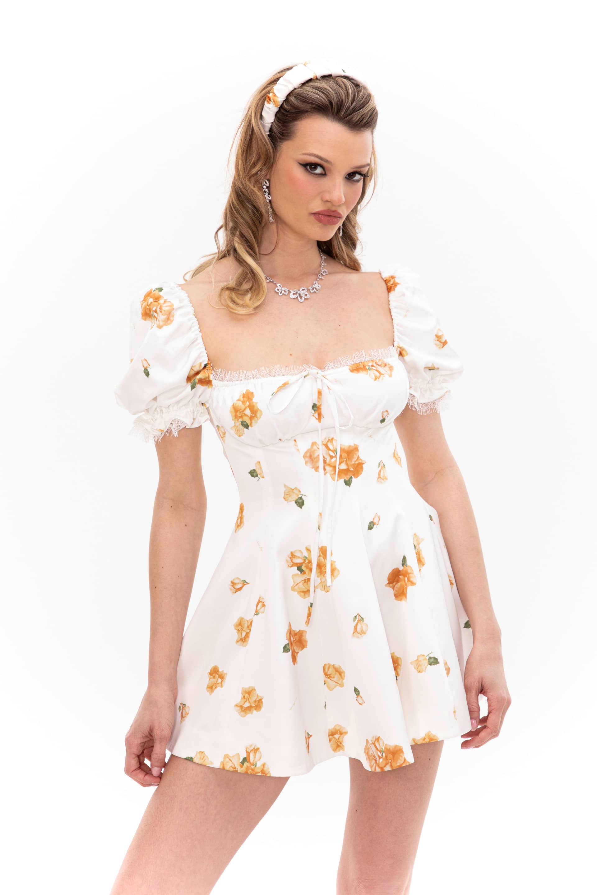 Theodora Dress (Floral) made by Nana Jacqueline