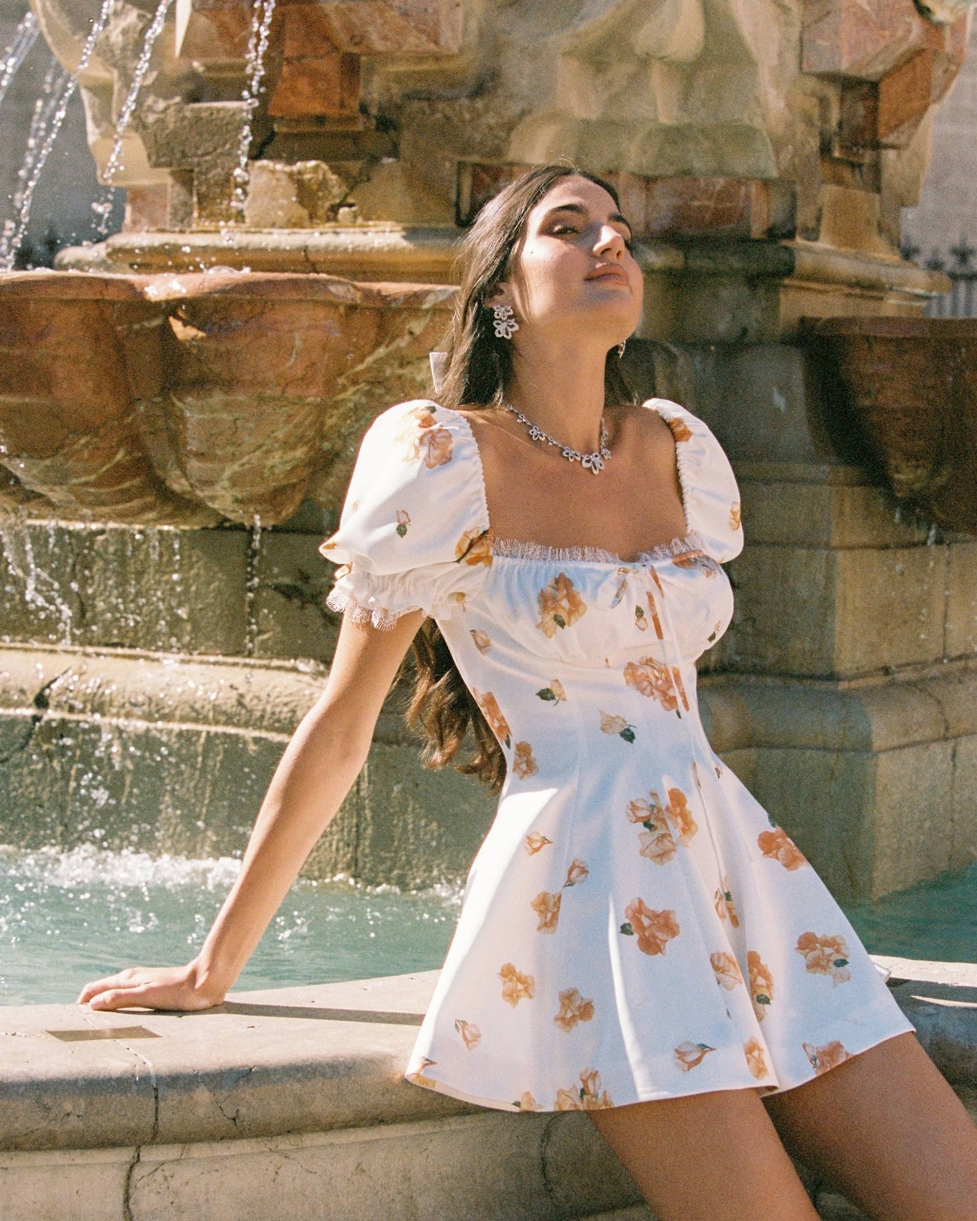 Theodora Dress (Floral) made by Nana Jacqueline