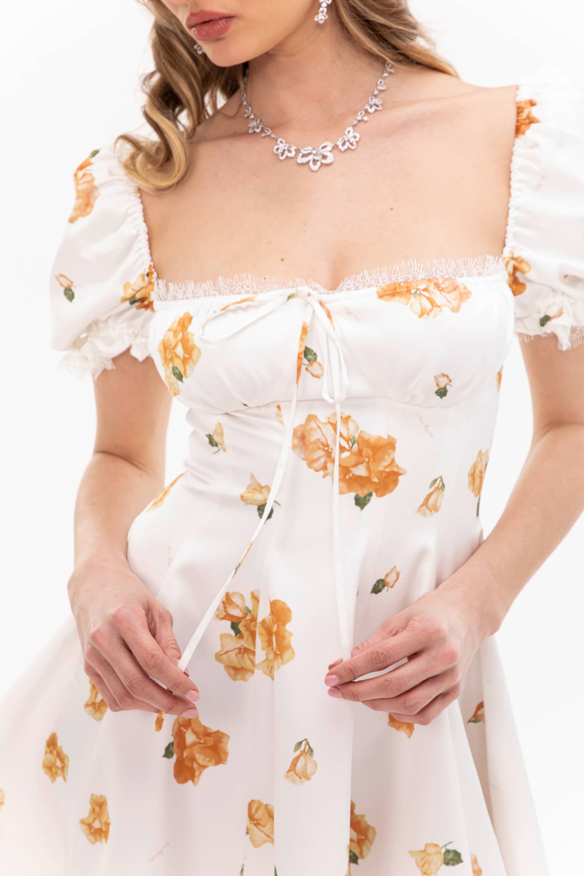 Theodora Dress (Floral) made by Nana Jacqueline