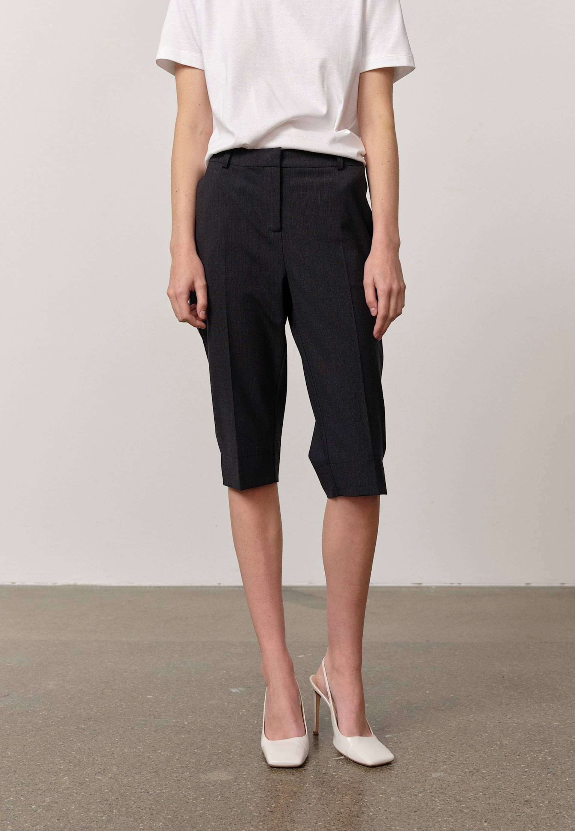 Aliyah Pants - Navy Melange made by HERSKIND
