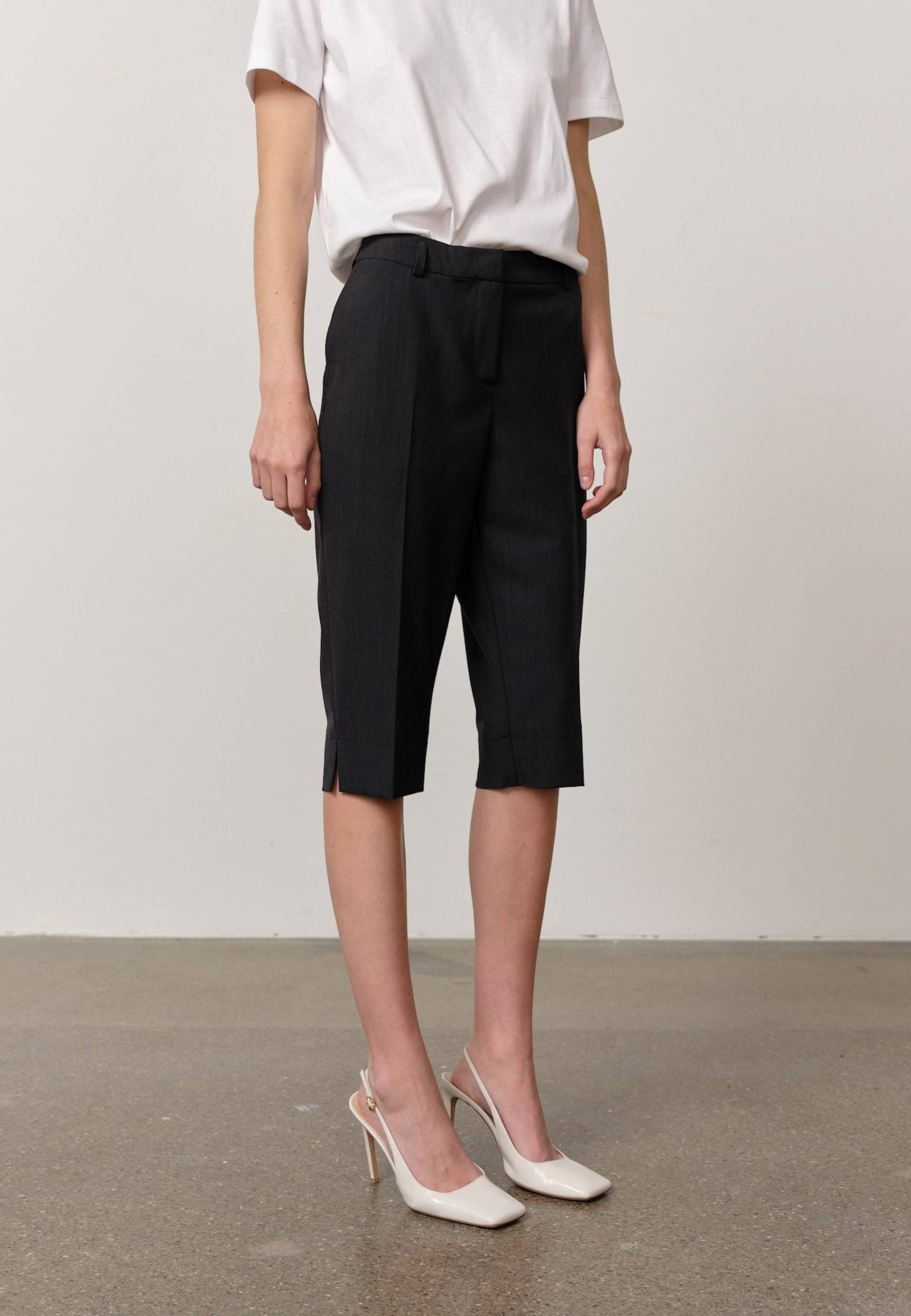 Aliyah Pants - Navy Melange made by HERSKIND