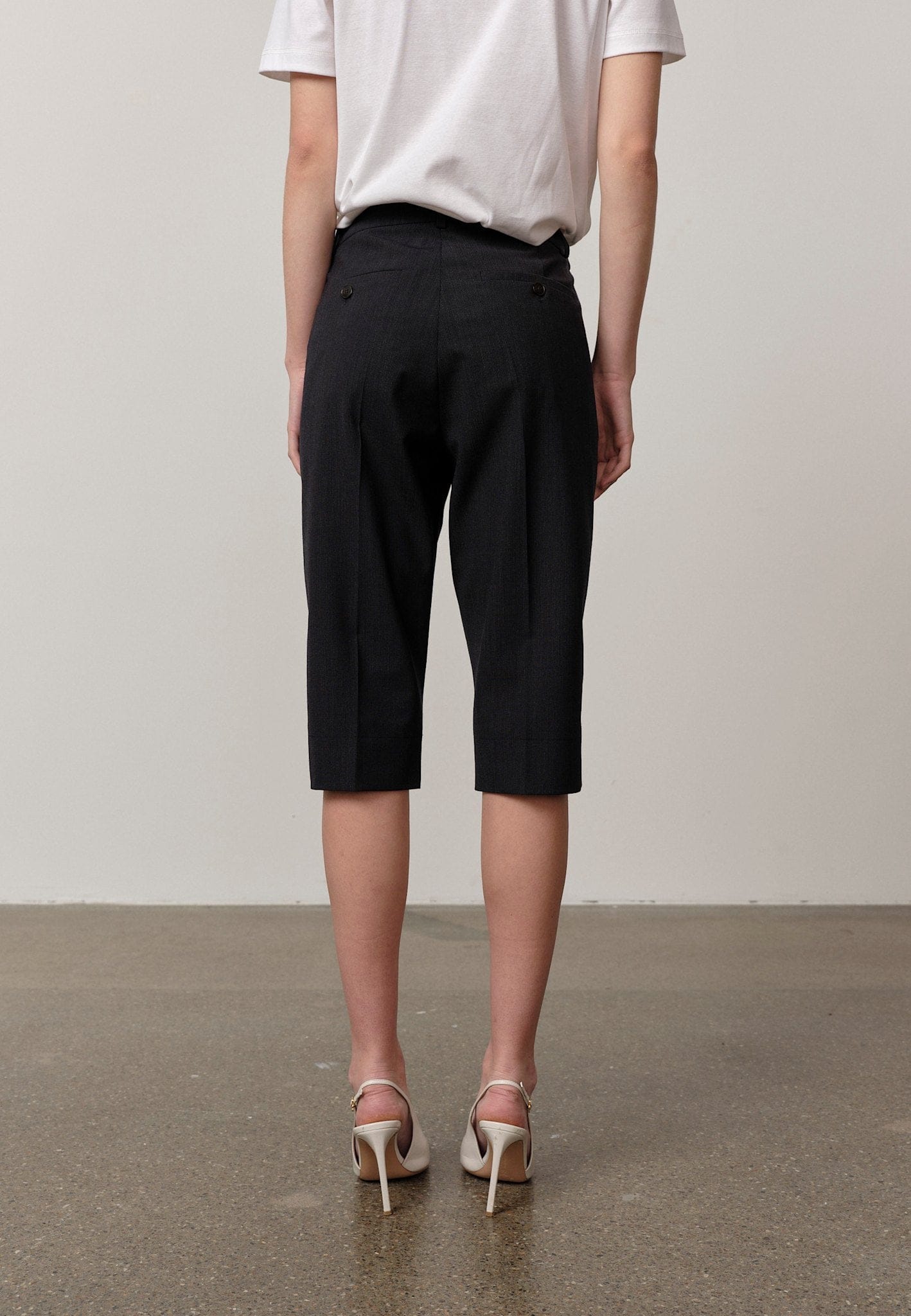 Aliyah Pants - Navy Melange made by HERSKIND