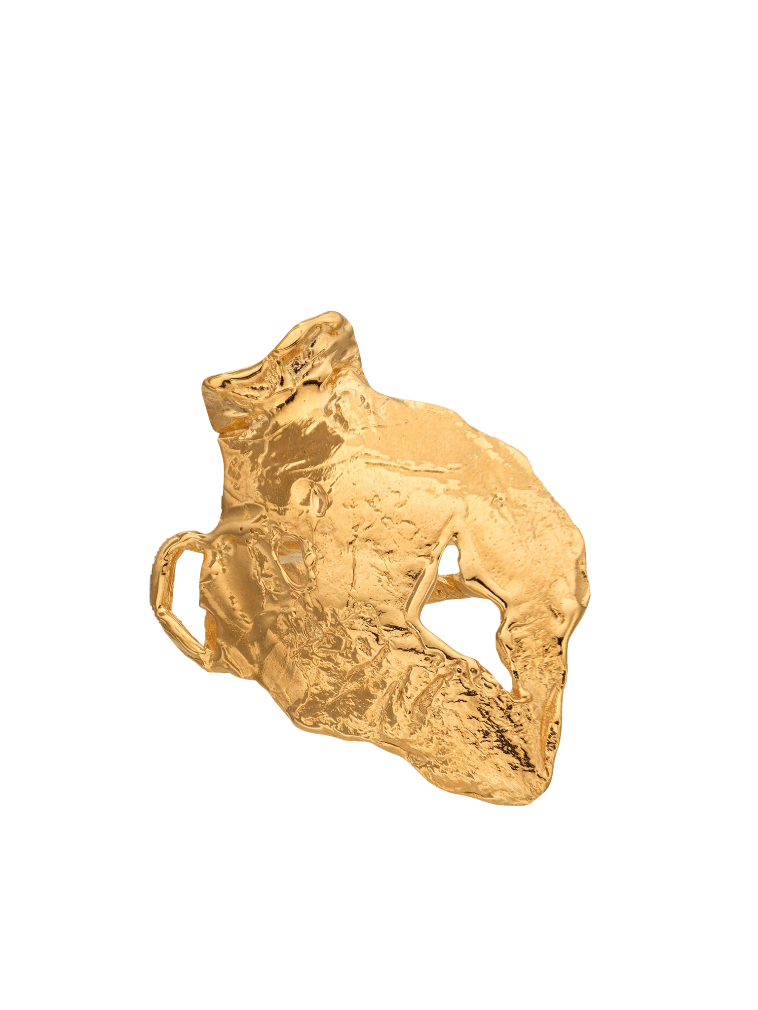 Vacation Amphora Ring Gold in Gold made by Eva Remenyi