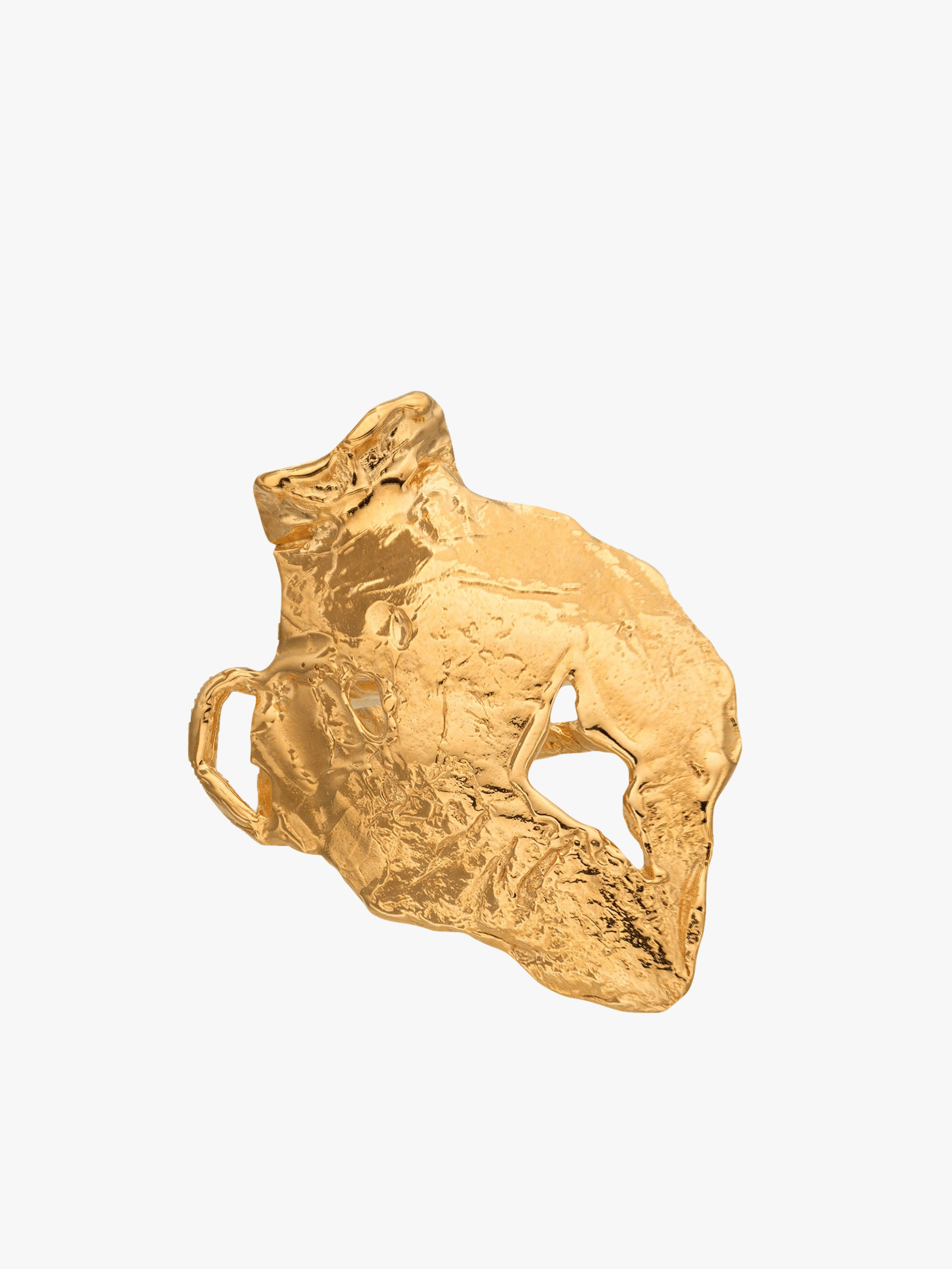 Vacation Amphora Ring Gold in Gold made by Eva Remenyi