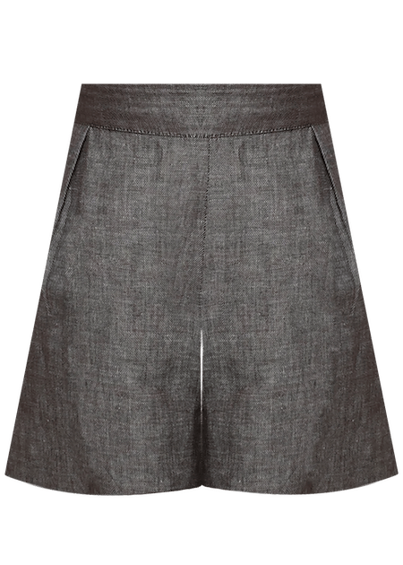 ETI ASH GREY SHORTS made by Andrea Iyamah
