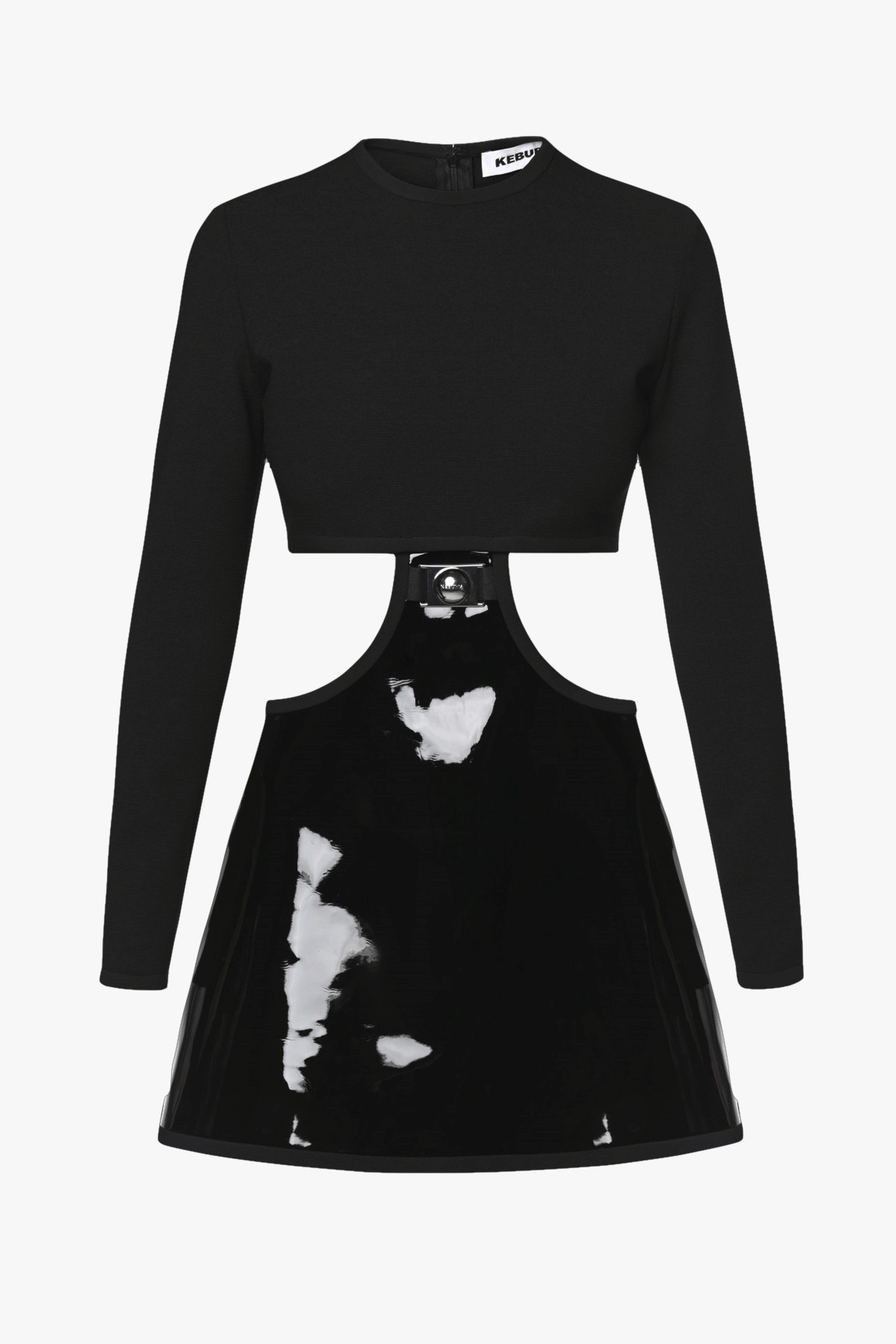 CUTOUT MINI DRESS made by KEBURIA