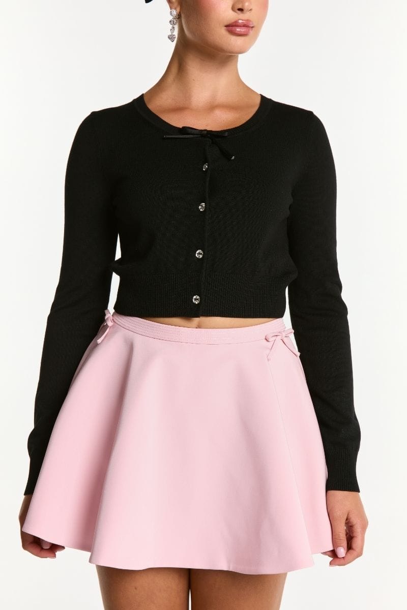 Audrina Cardigan (Black) made by Nana Jacqueline