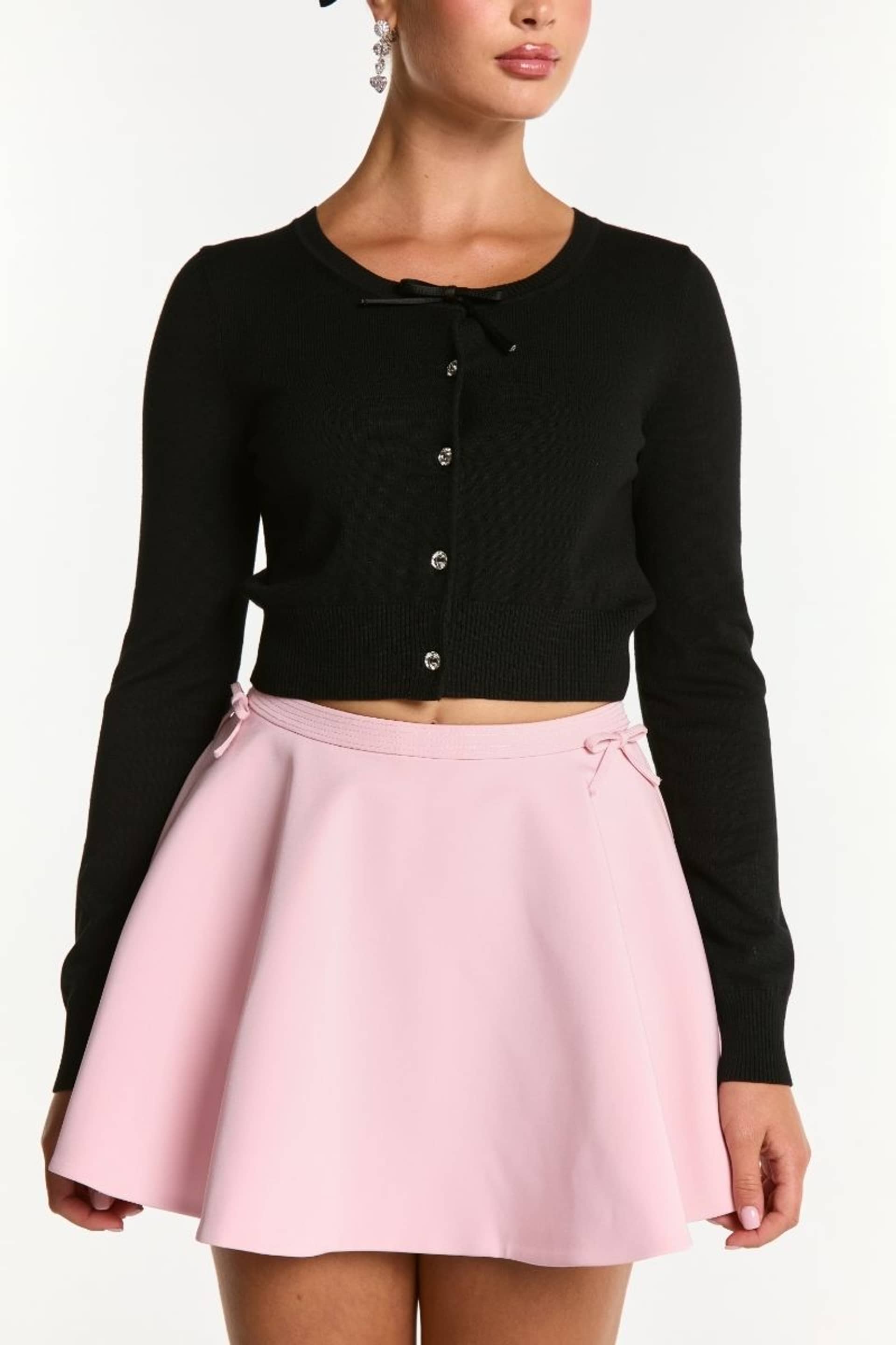 Audrina Cardigan (Black) made by Nana Jacqueline