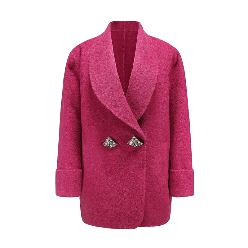 Kendall Coat (Pink) made by Nana Jacqueline