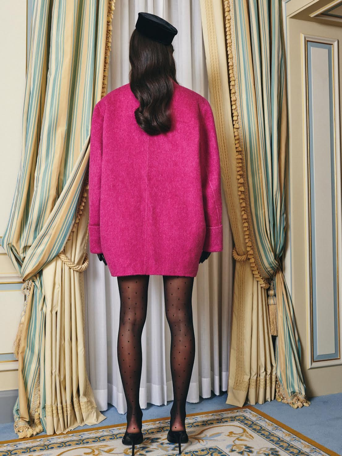 Kendall Coat (Pink) made by Nana Jacqueline