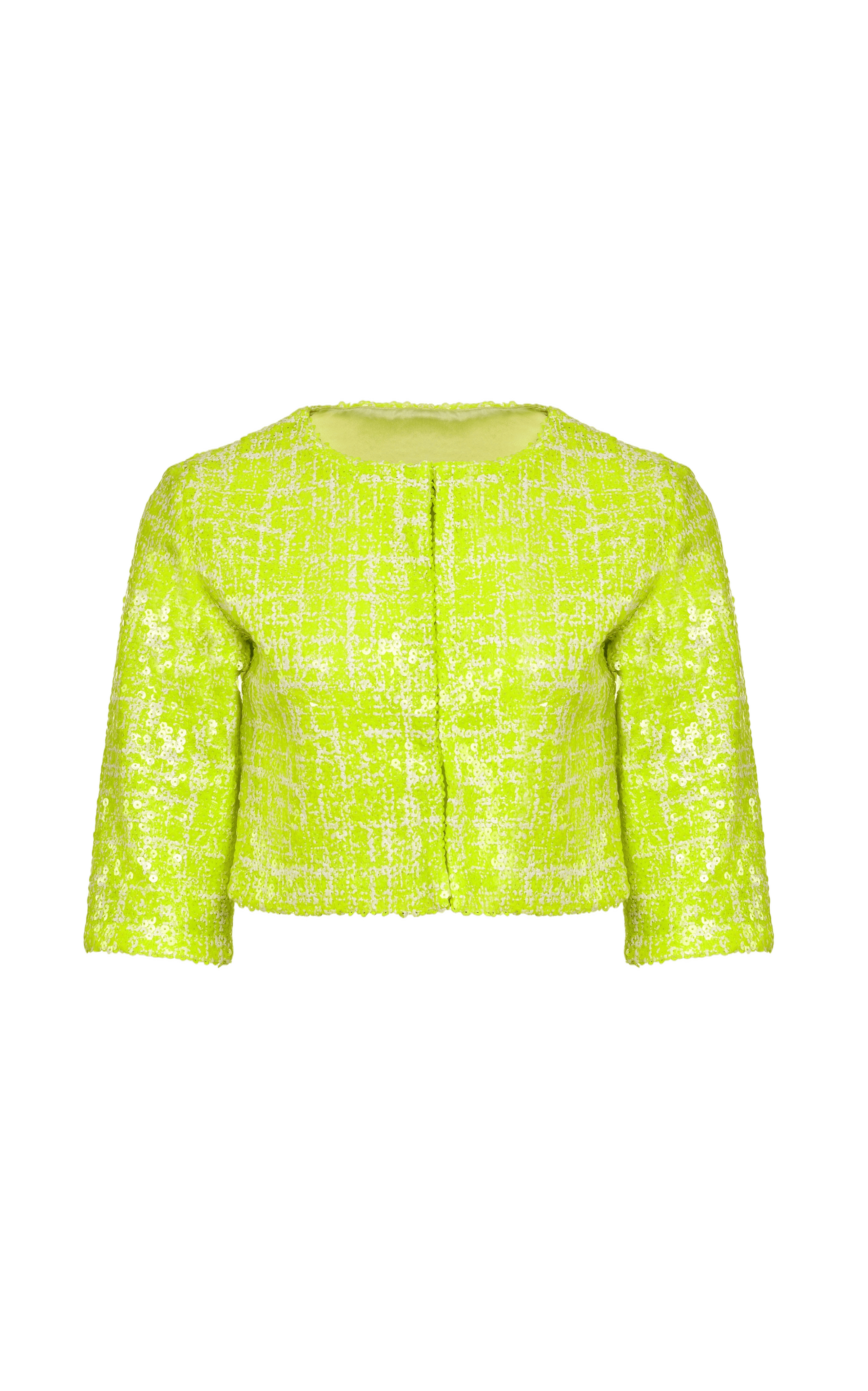 Lecca Cropped Sequin Jacket made by Francesca Miranda