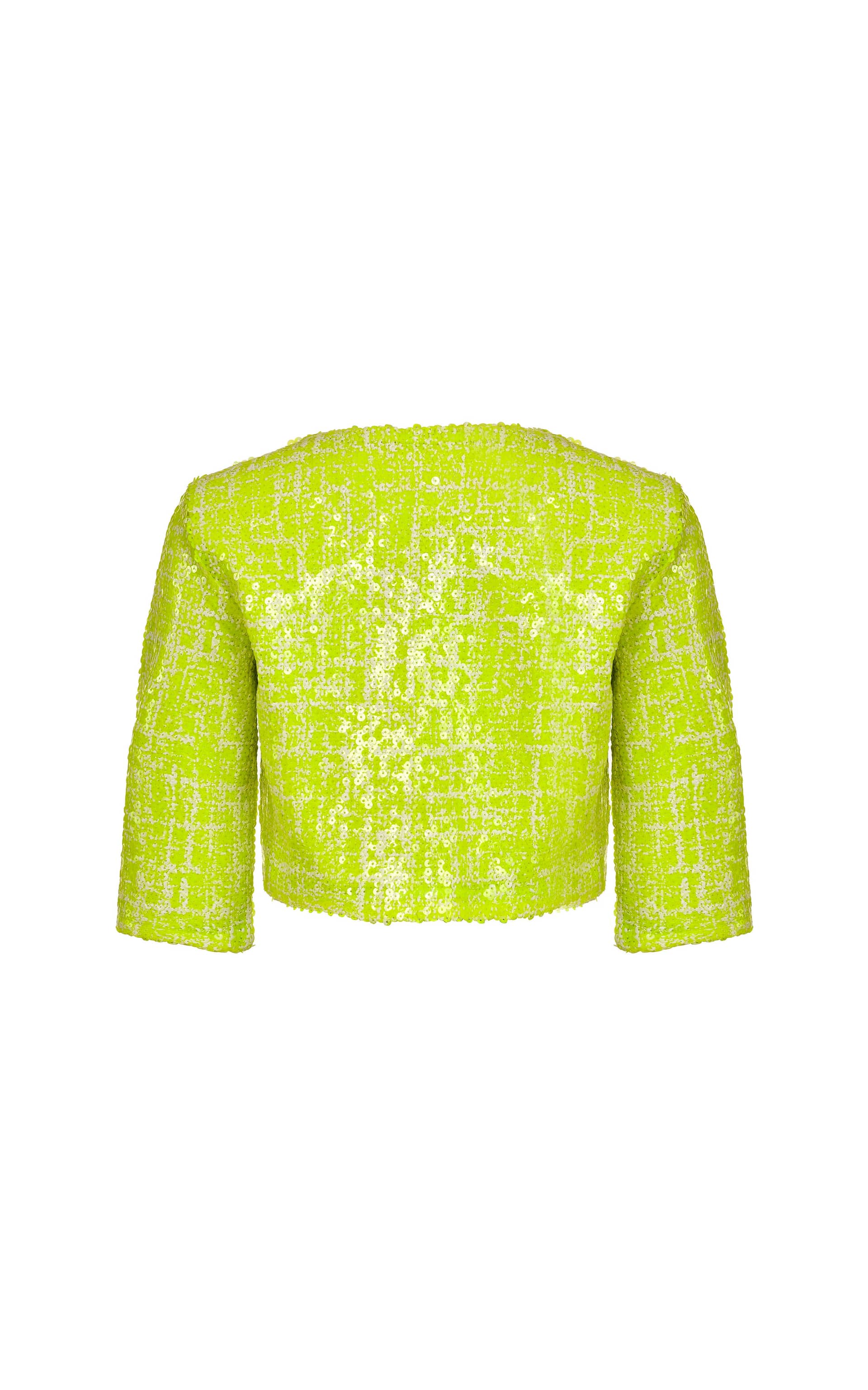 Lecca Cropped Sequin Jacket made by Francesca Miranda