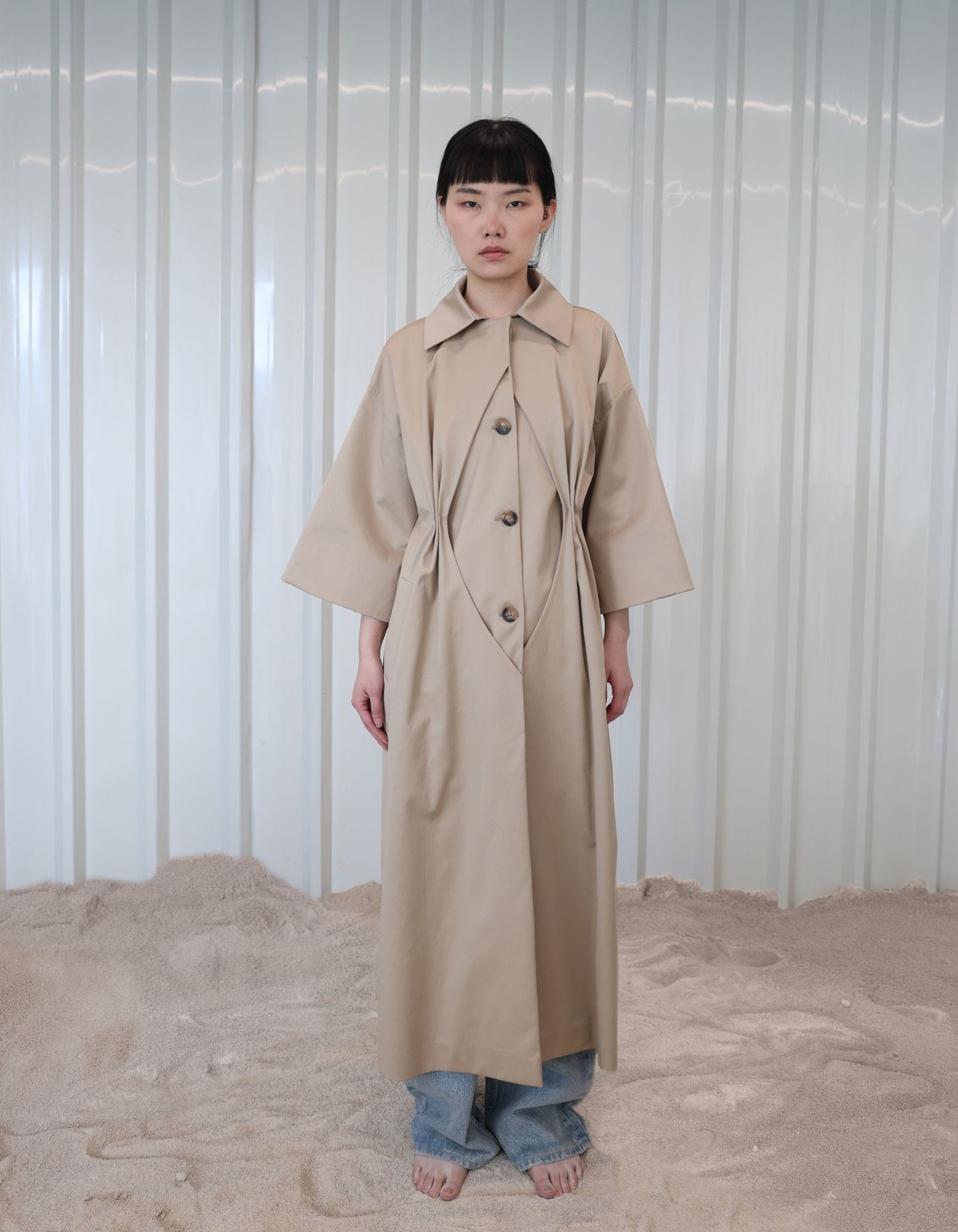 OPENA Trench Coat made by MAET