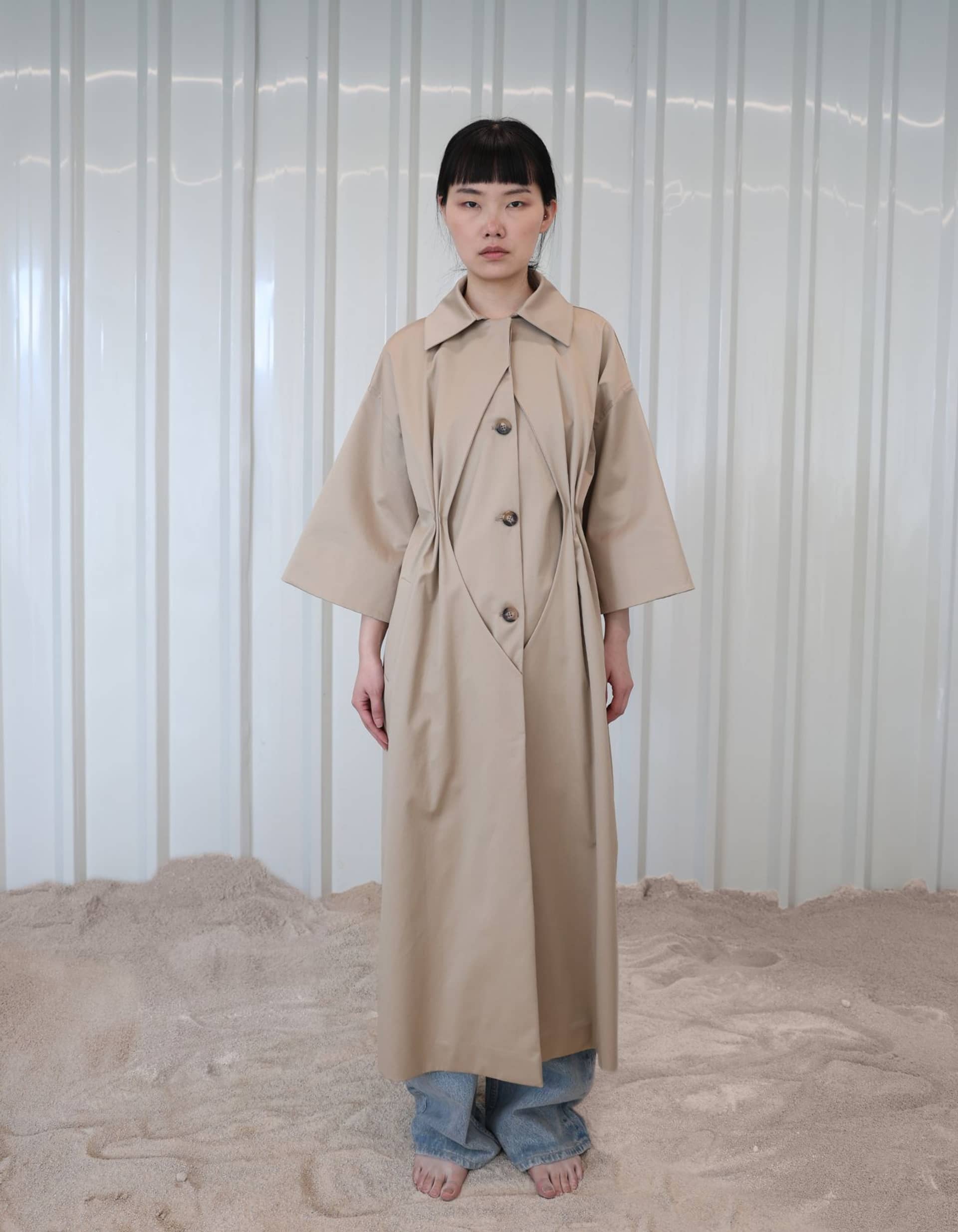 OPENA Trench Coat made by MAET