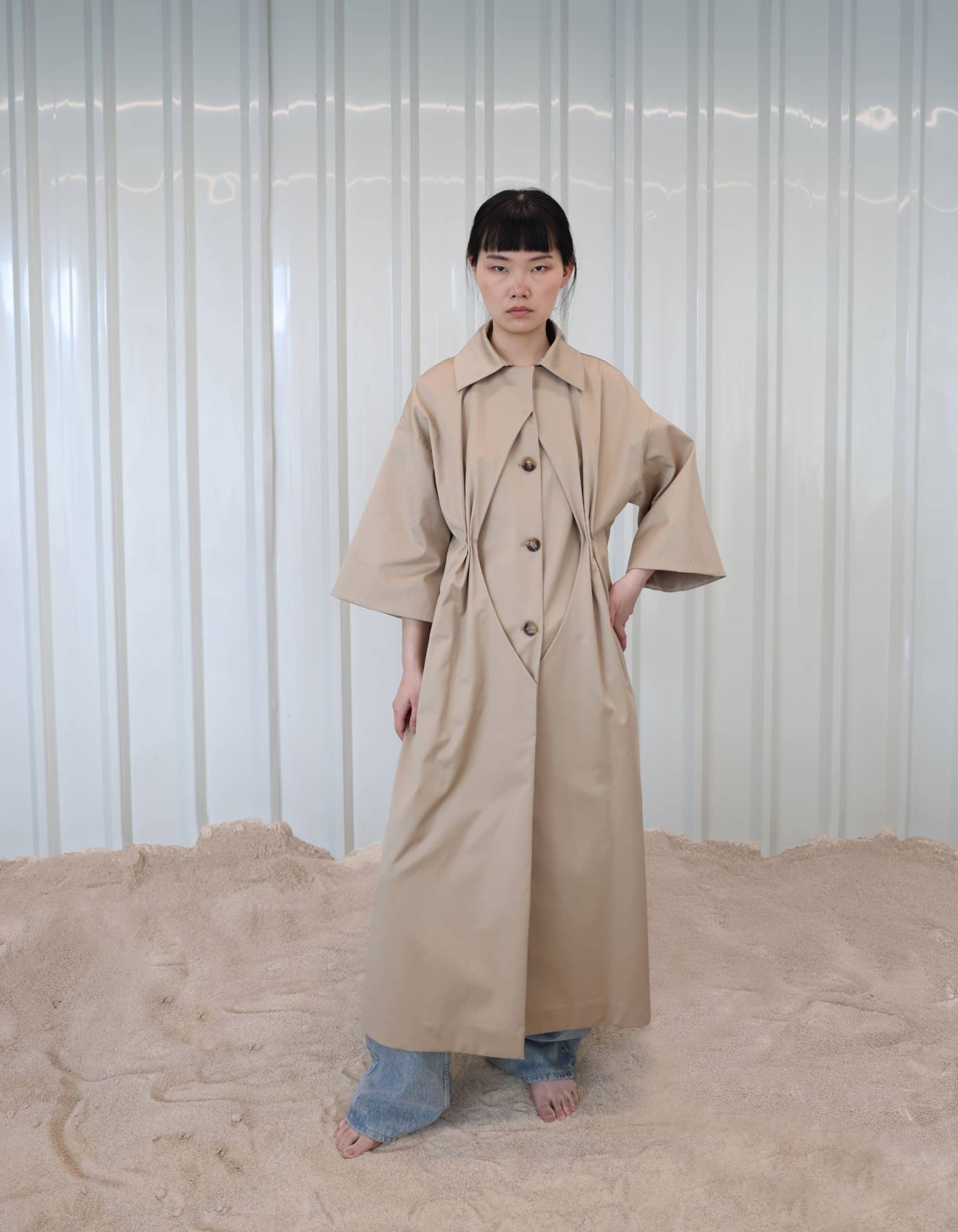 OPENA Trench Coat made by MAET
