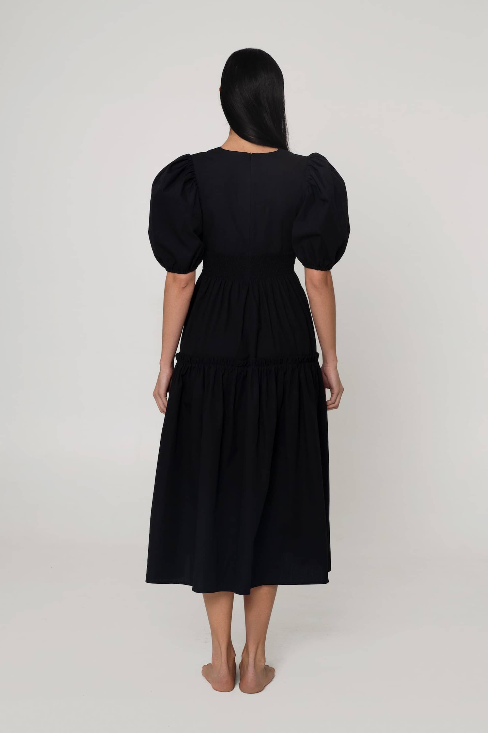 Danielle dress black in Black made by MandiBreeze