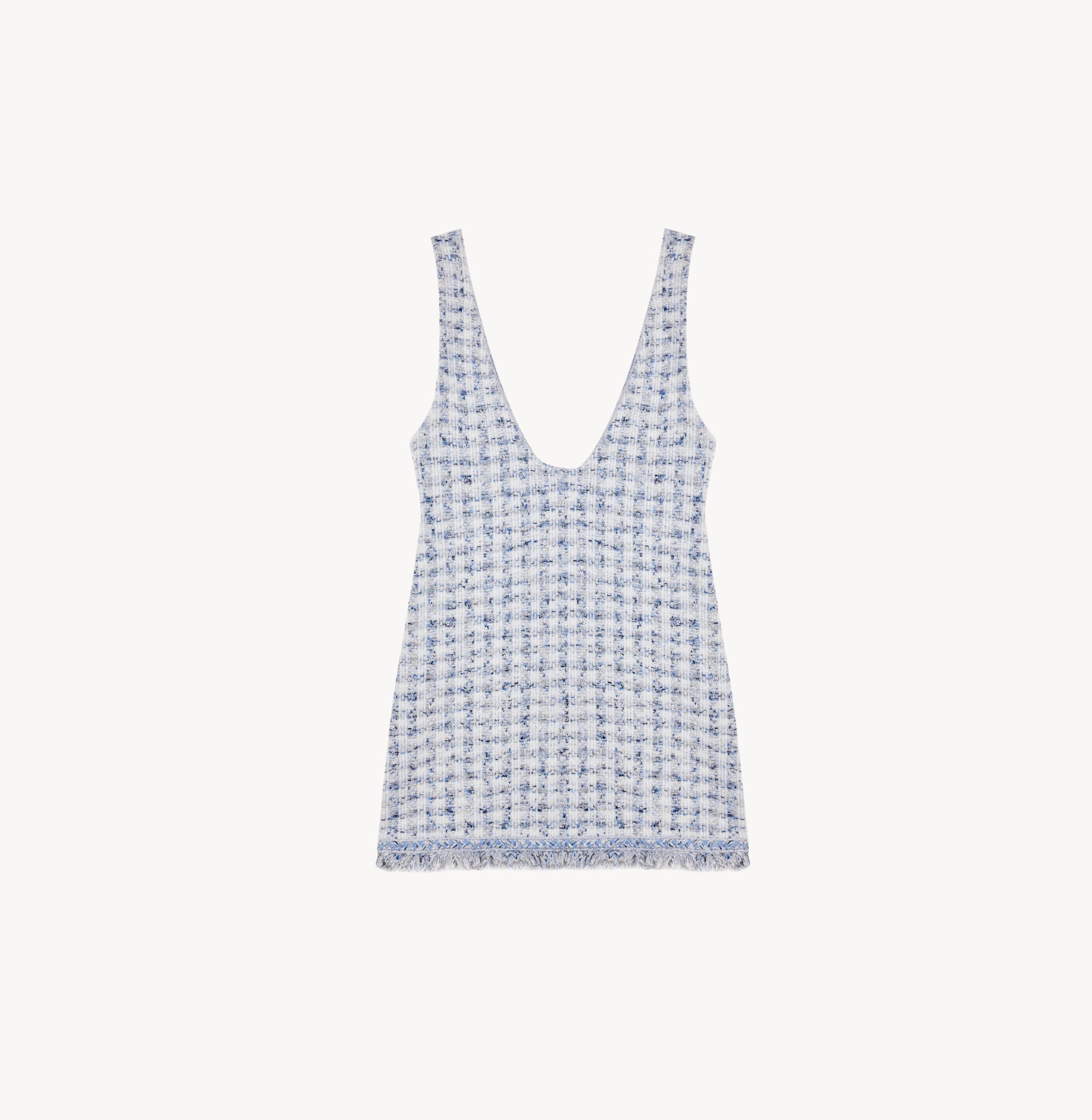 HOUNDSTOOTH VEST DRESS made by CRUSH Collection