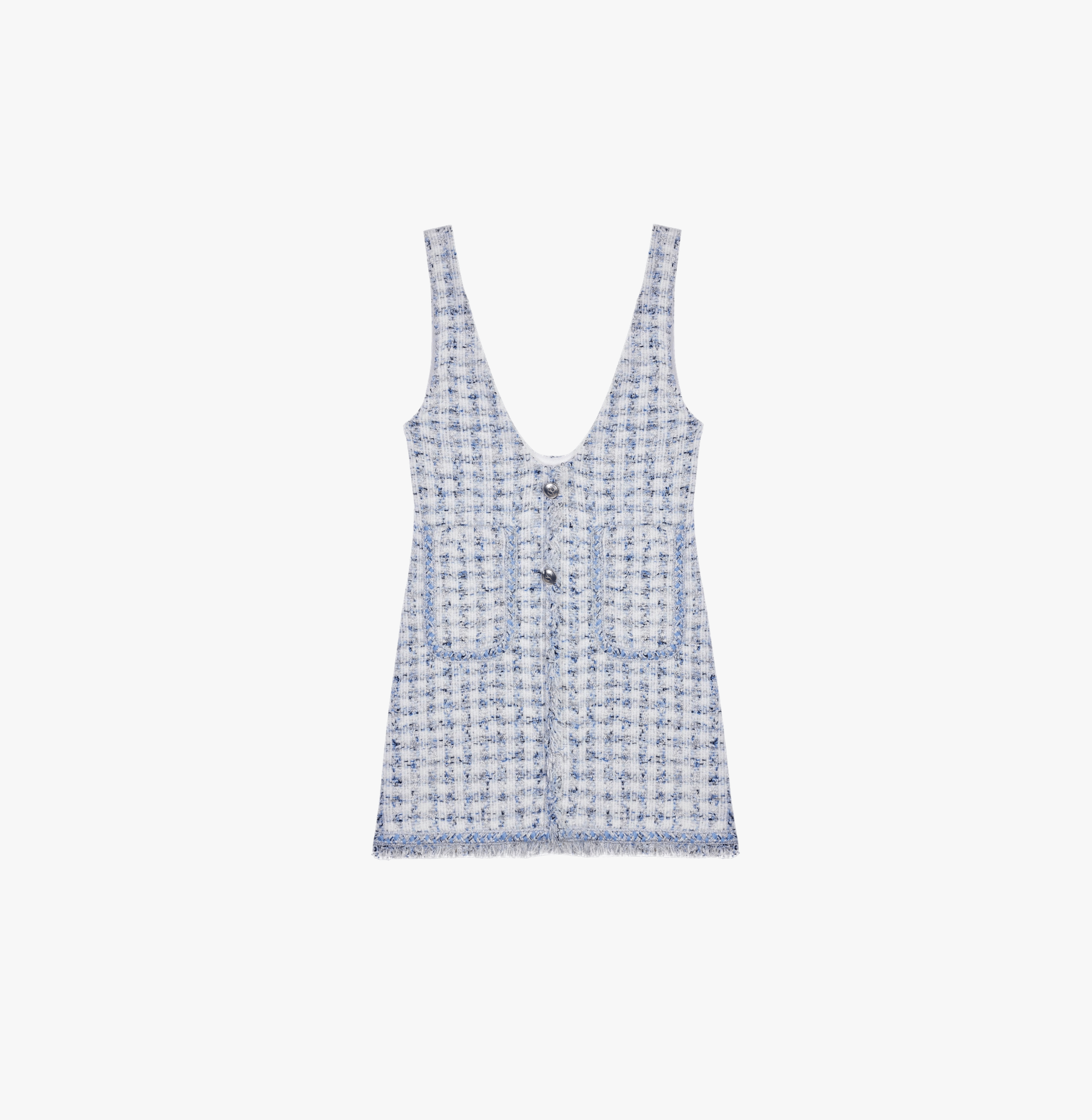 HOUNDSTOOTH VEST DRESS made by CRUSH Collection