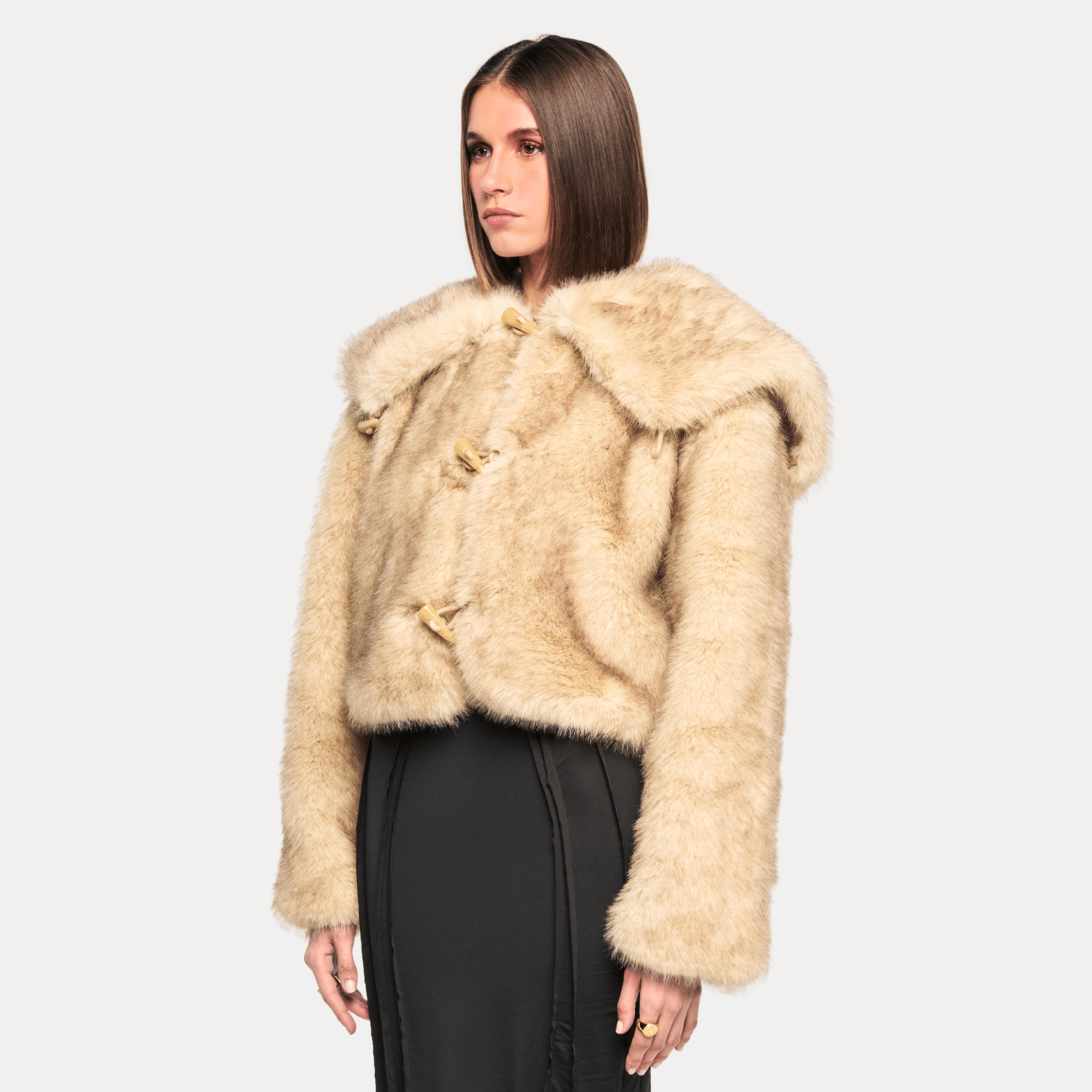 HAMILTON Fox Crop Jacket made by OW Collection