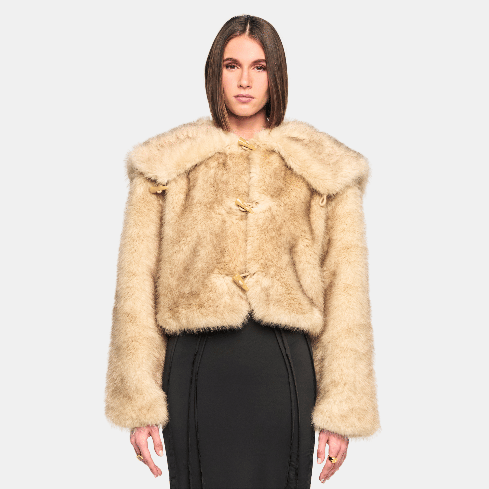 HAMILTON Fox Crop Jacket made by OW Collection