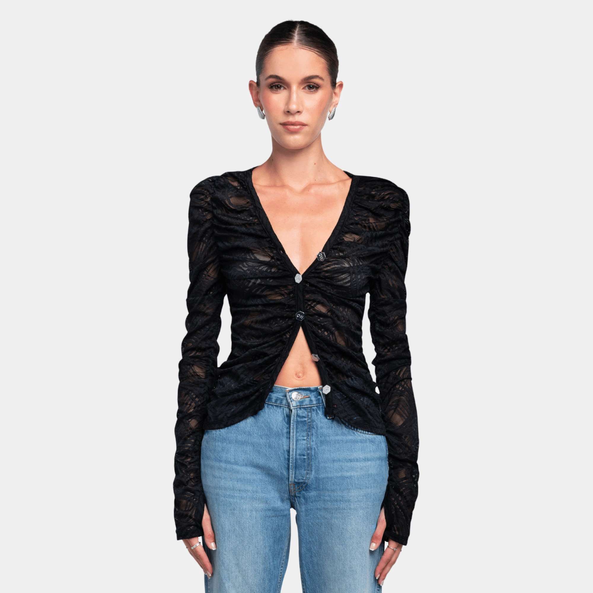 WANTED Lace Cardigan made by OW Collection