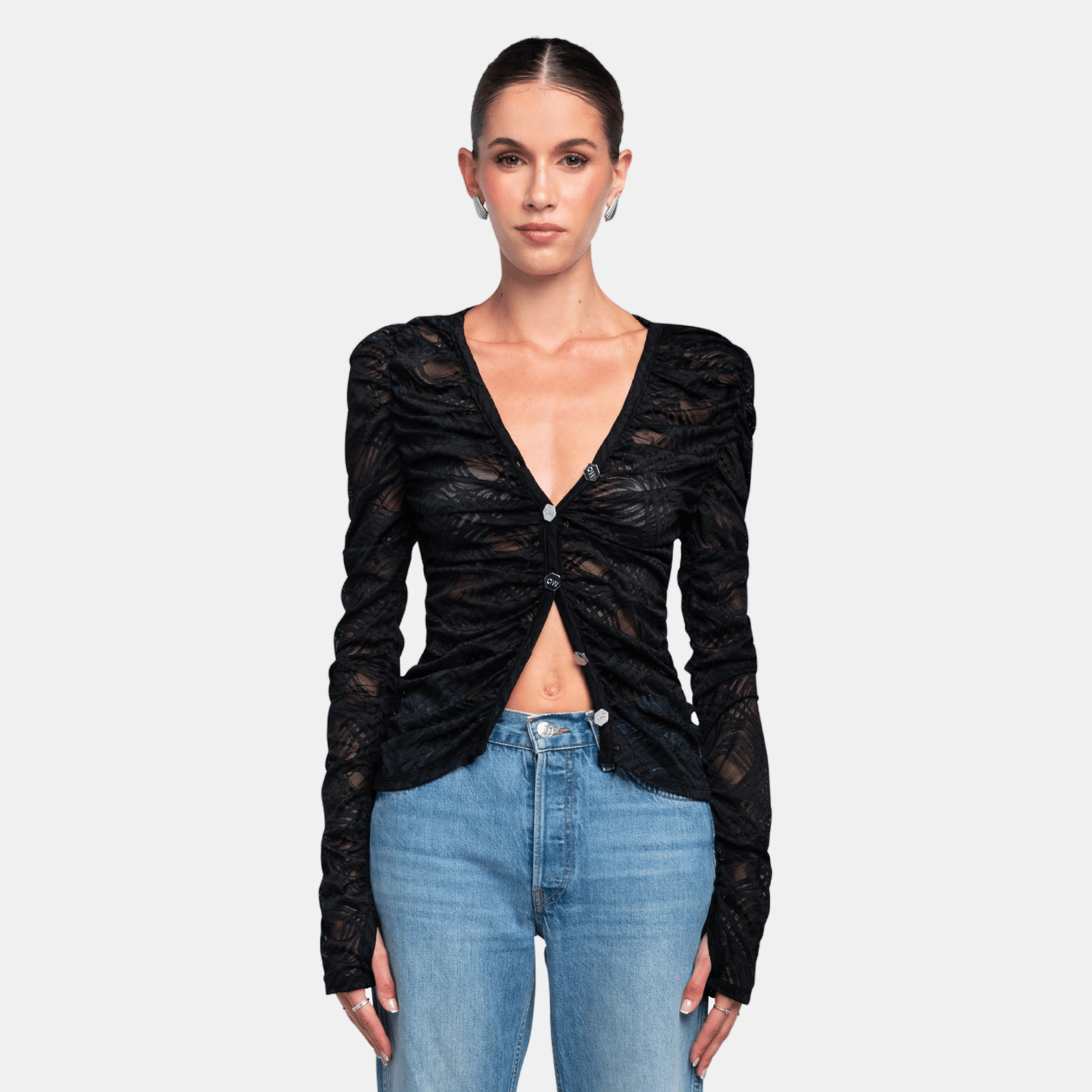 WANTED Lace Cardigan made by OW Collection