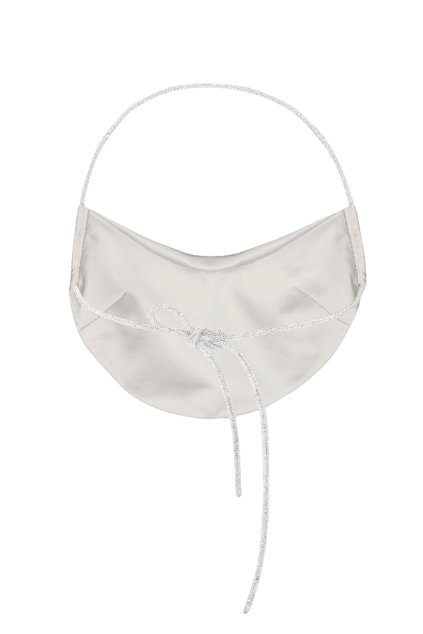 Silk top with crystal cord made by NUÉ