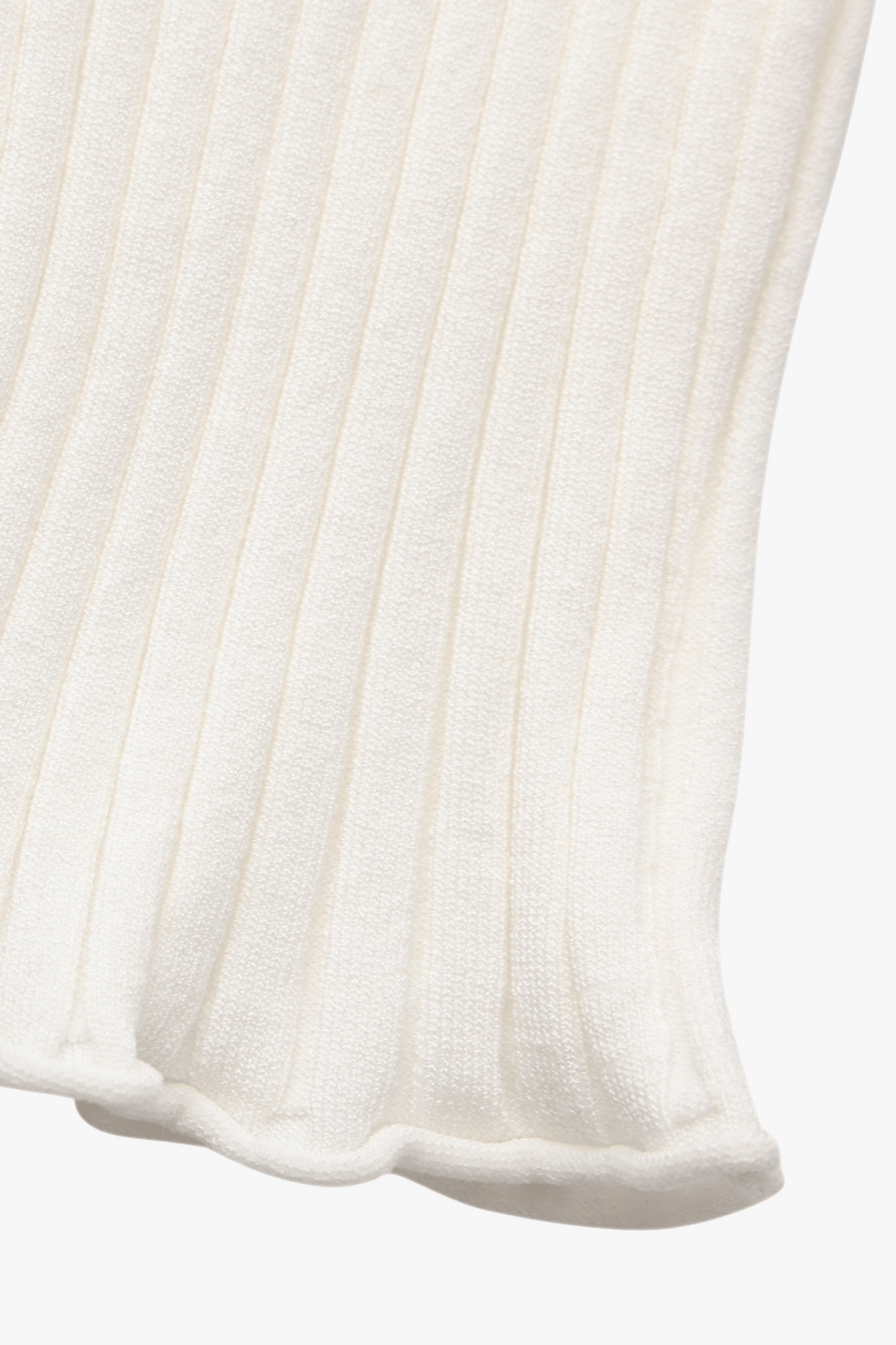 Jane Cropped Ribbed White Knit Cardigan made by Nana Jacqueline