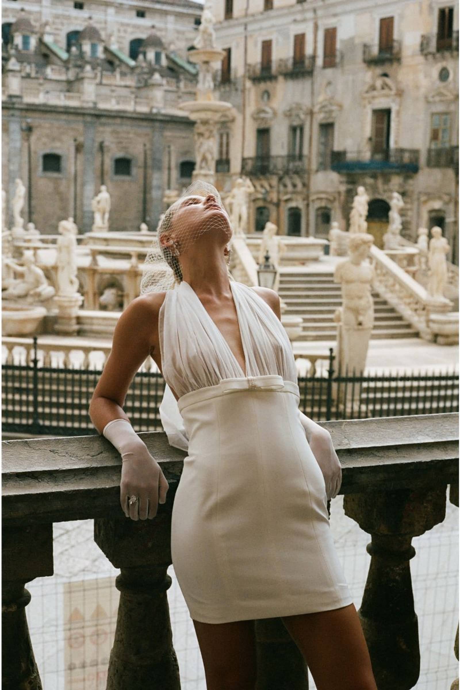 Melinda Dress (White) made by Nana Jacqueline