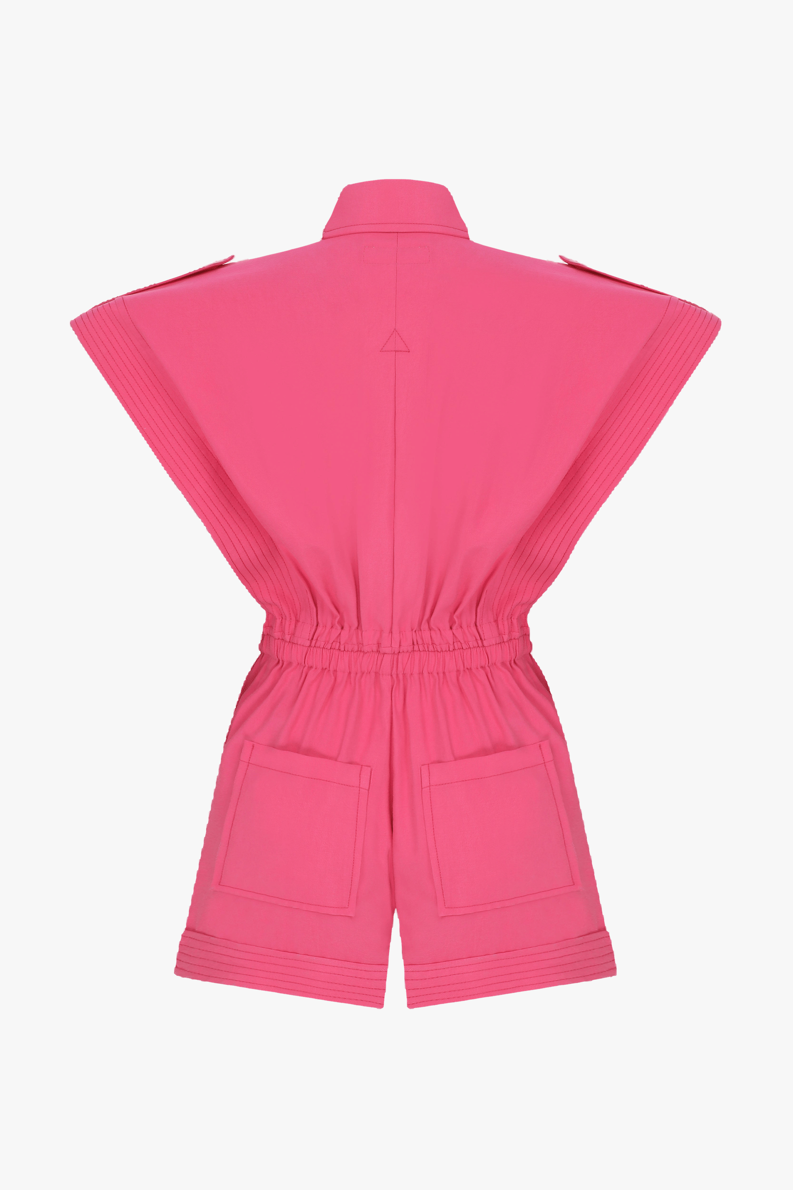 Aleiada Playsuit in Virtual Pink in Pink made by Nazli Ceren