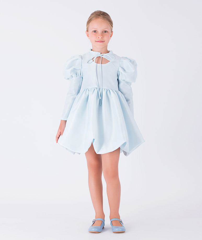 Balloon Sleeve Fluffy Dress made by Mama Luma