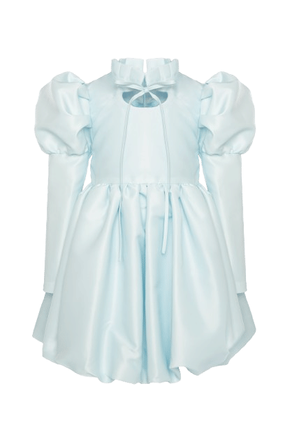 Balloon Sleeve Fluffy Dress made by Mama Luma