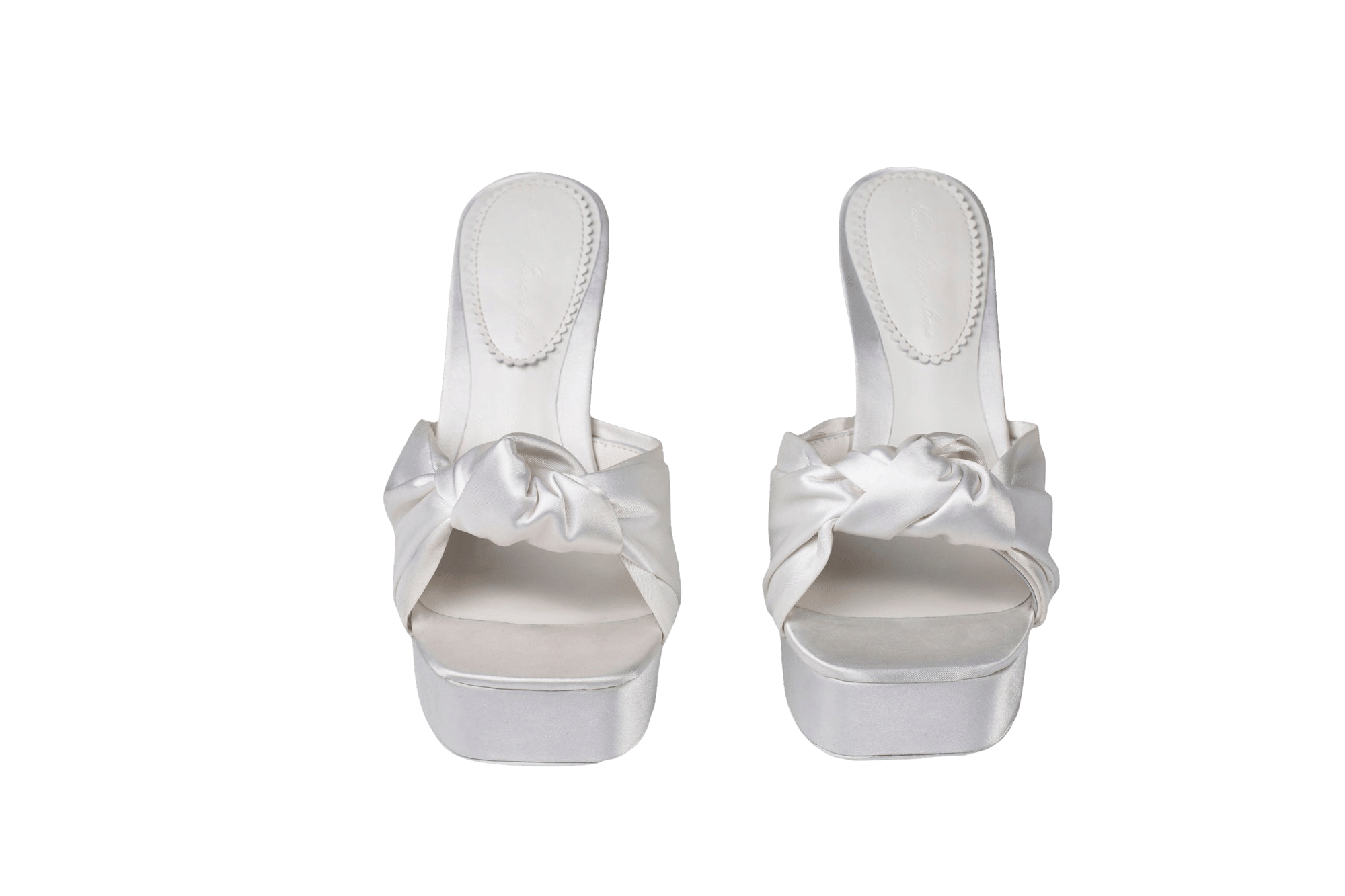 Mara Platform Sandals (White) in White made by Nana Jacqueline