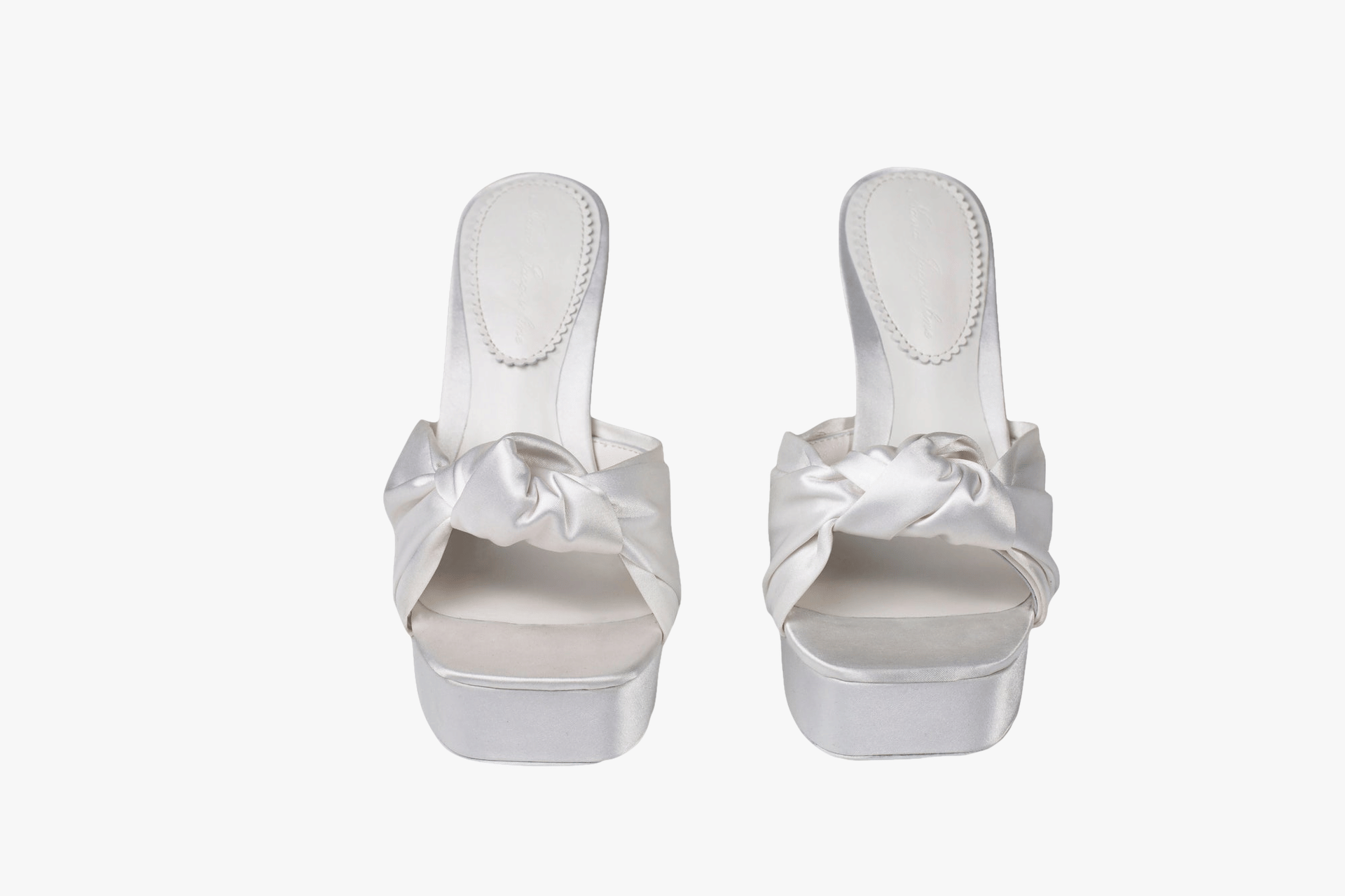 Mara Platform Sandals (White) in White made by Nana Jacqueline