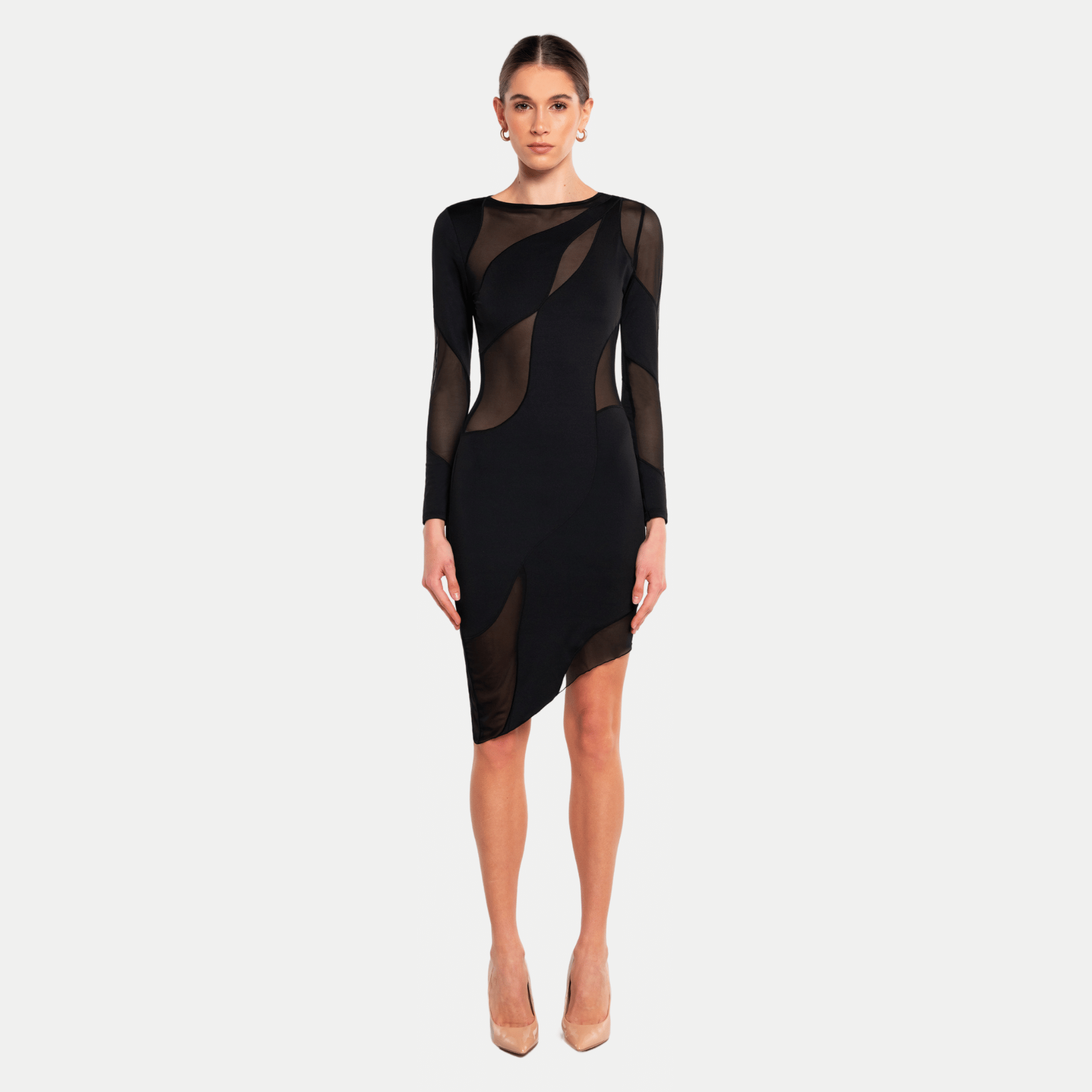 SPIRAL Long Sleeve Dress
made by OW Collection