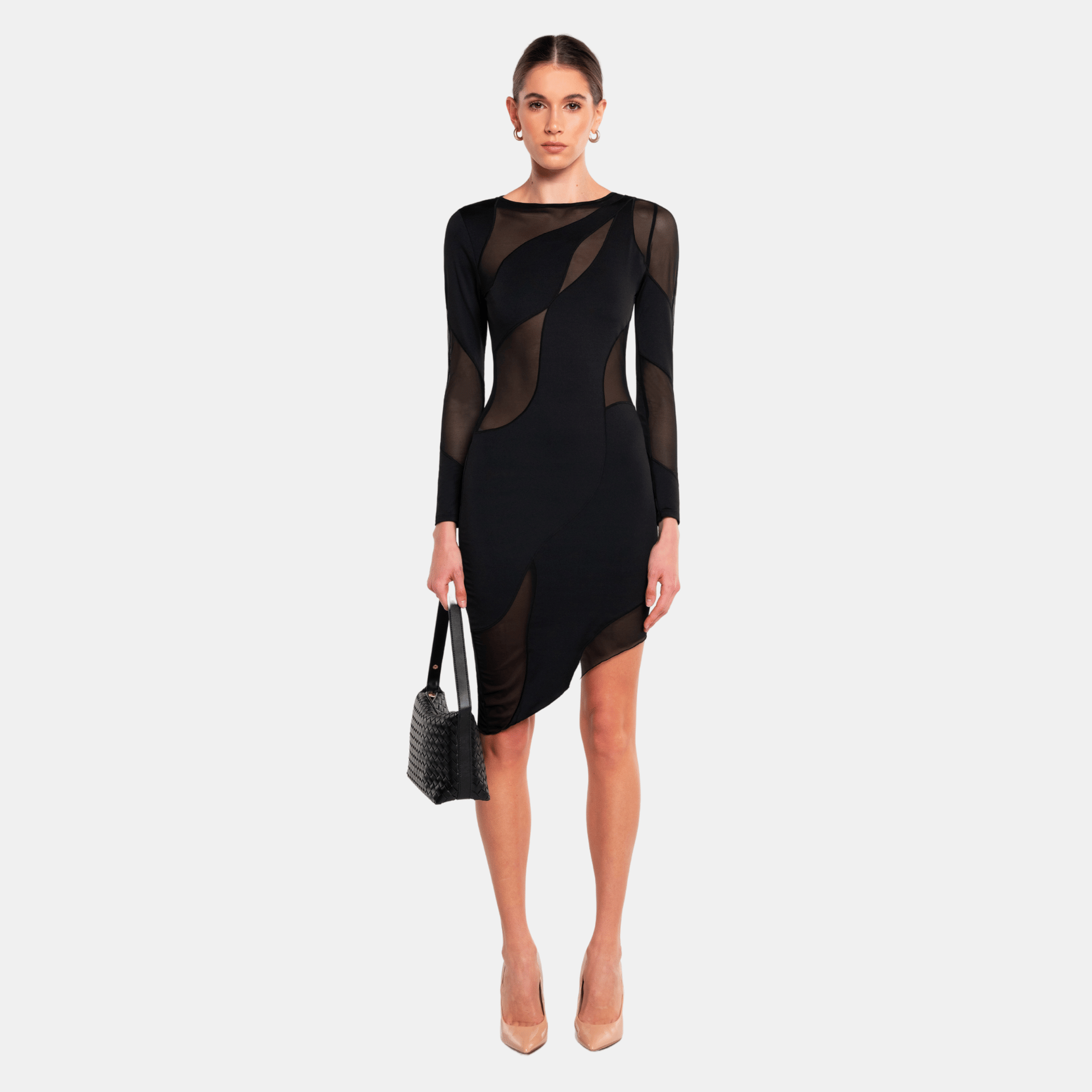 SPIRAL Long Sleeve Dress
made by OW Collection