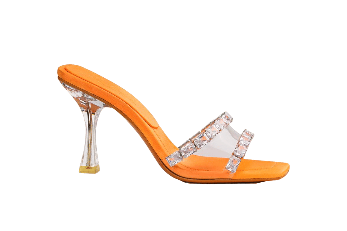 Bellah Sandals (Orange) (Final Sale) in Orange made by Nana Jacqueline