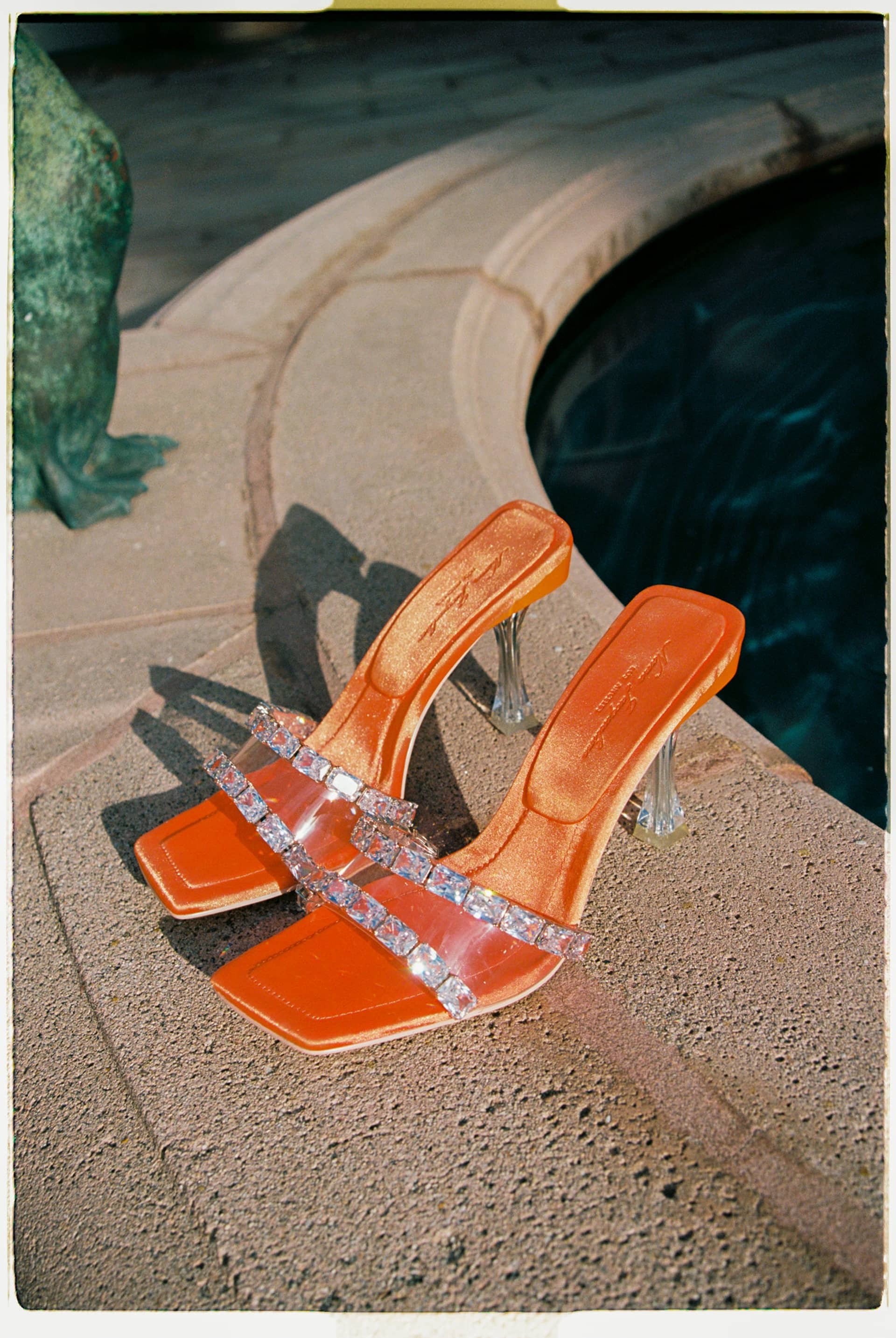 Bellah Sandals (Orange) (Final Sale) in Orange made by Nana Jacqueline
