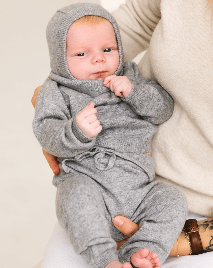 Baby Cashmere Pants - Heather Grey made by SoLoveAble