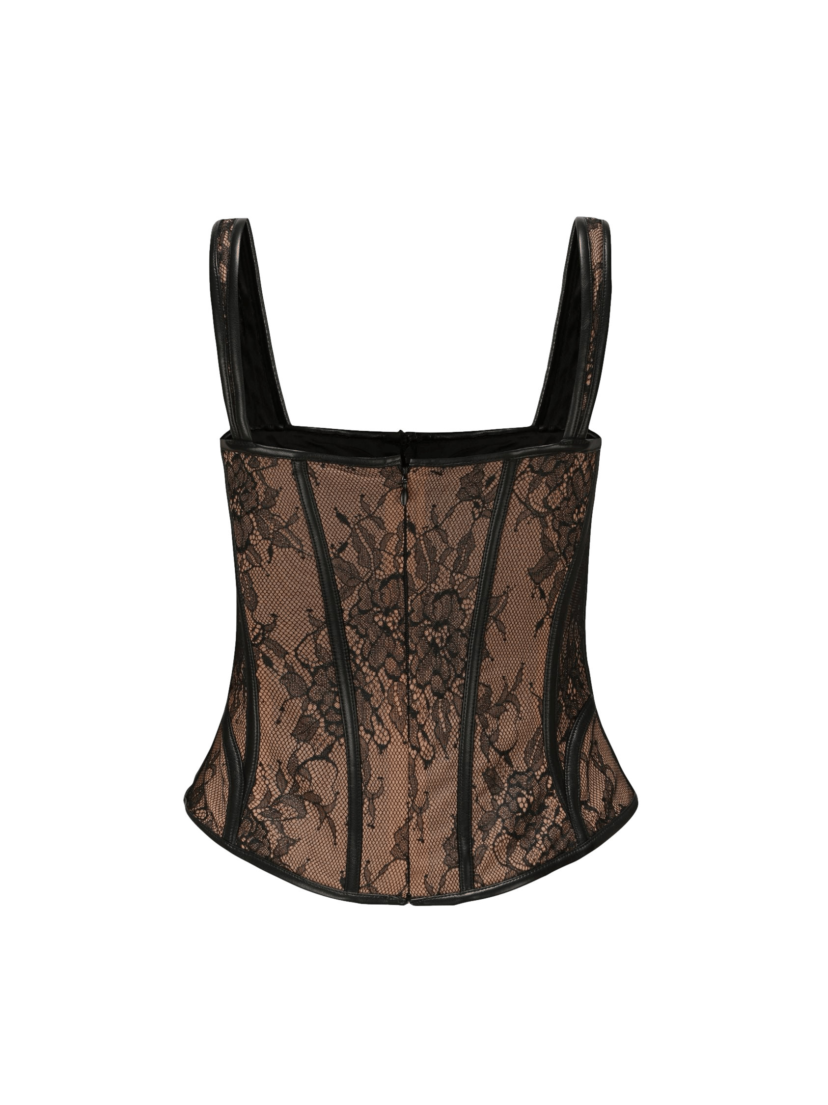 Emily Lace Top in Brown made by Nana Jacqueline