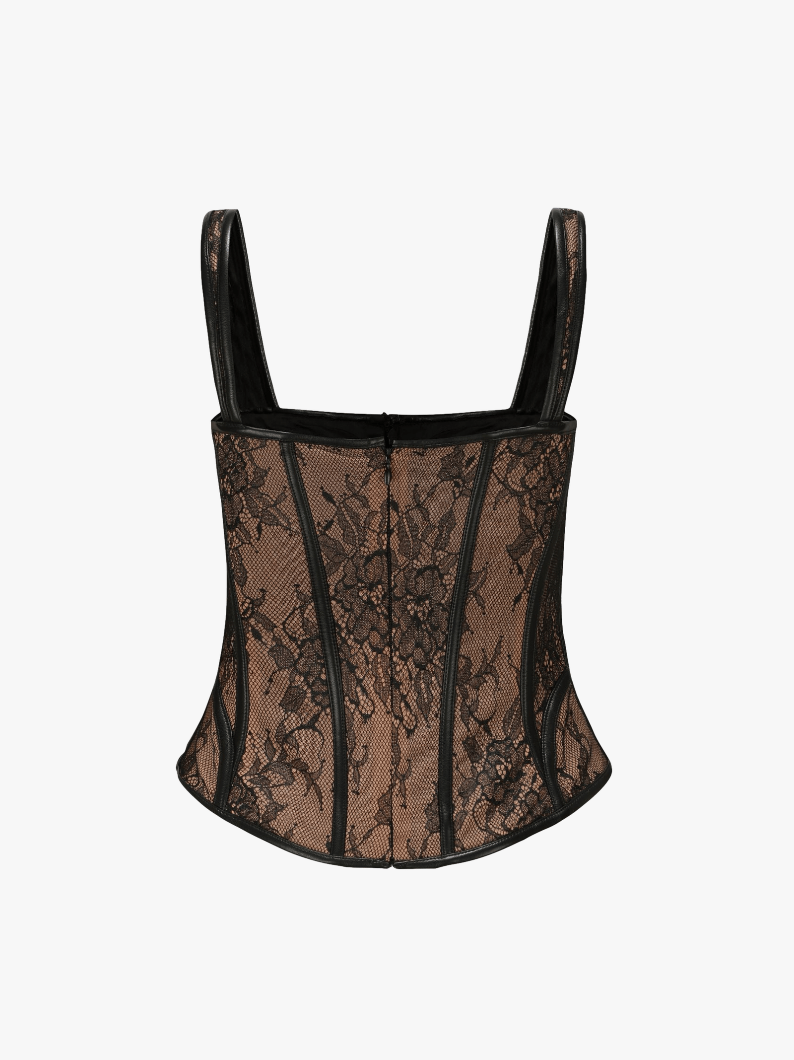 Emily Lace Top in Brown made by Nana Jacqueline