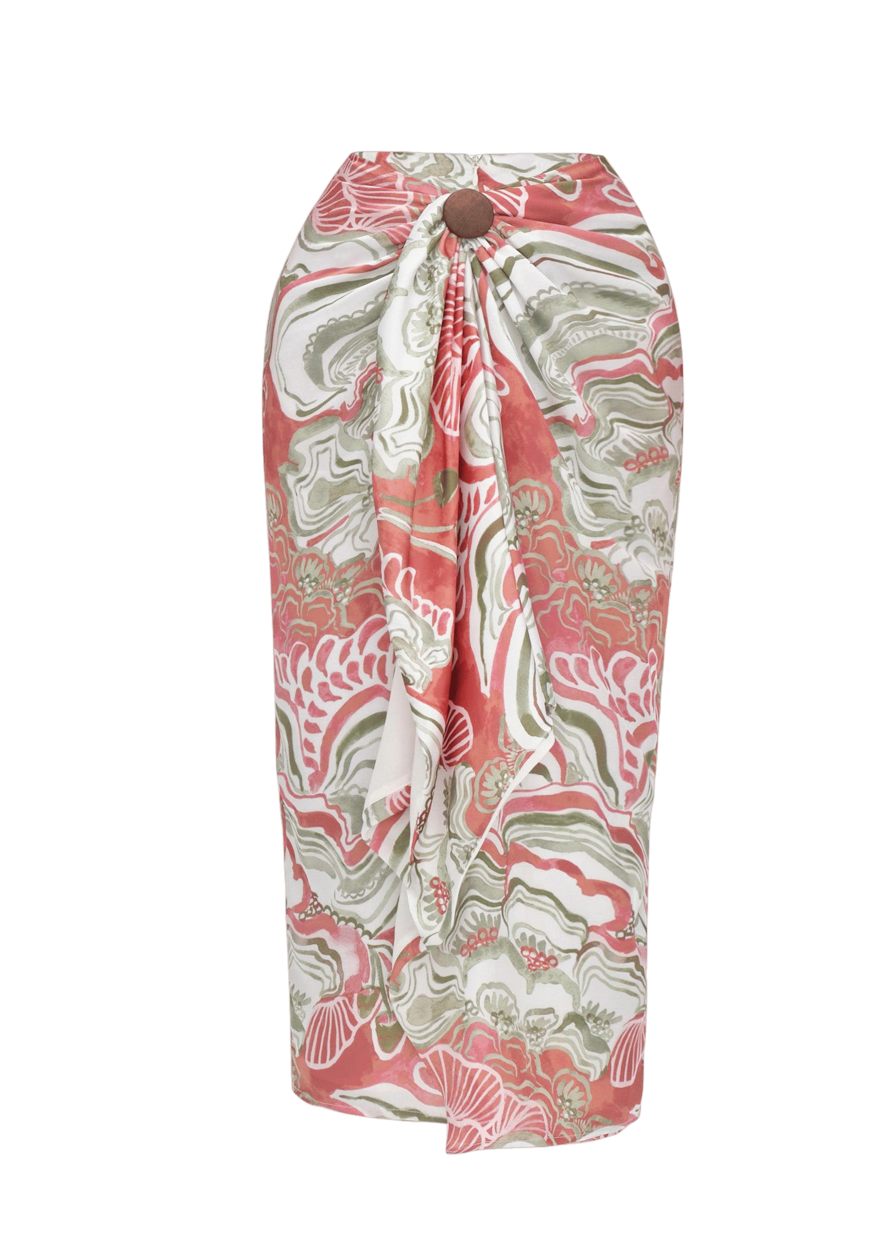 BEHATI ABSTRACT MUSHROOM SKIRT made by Andrea Iyamah