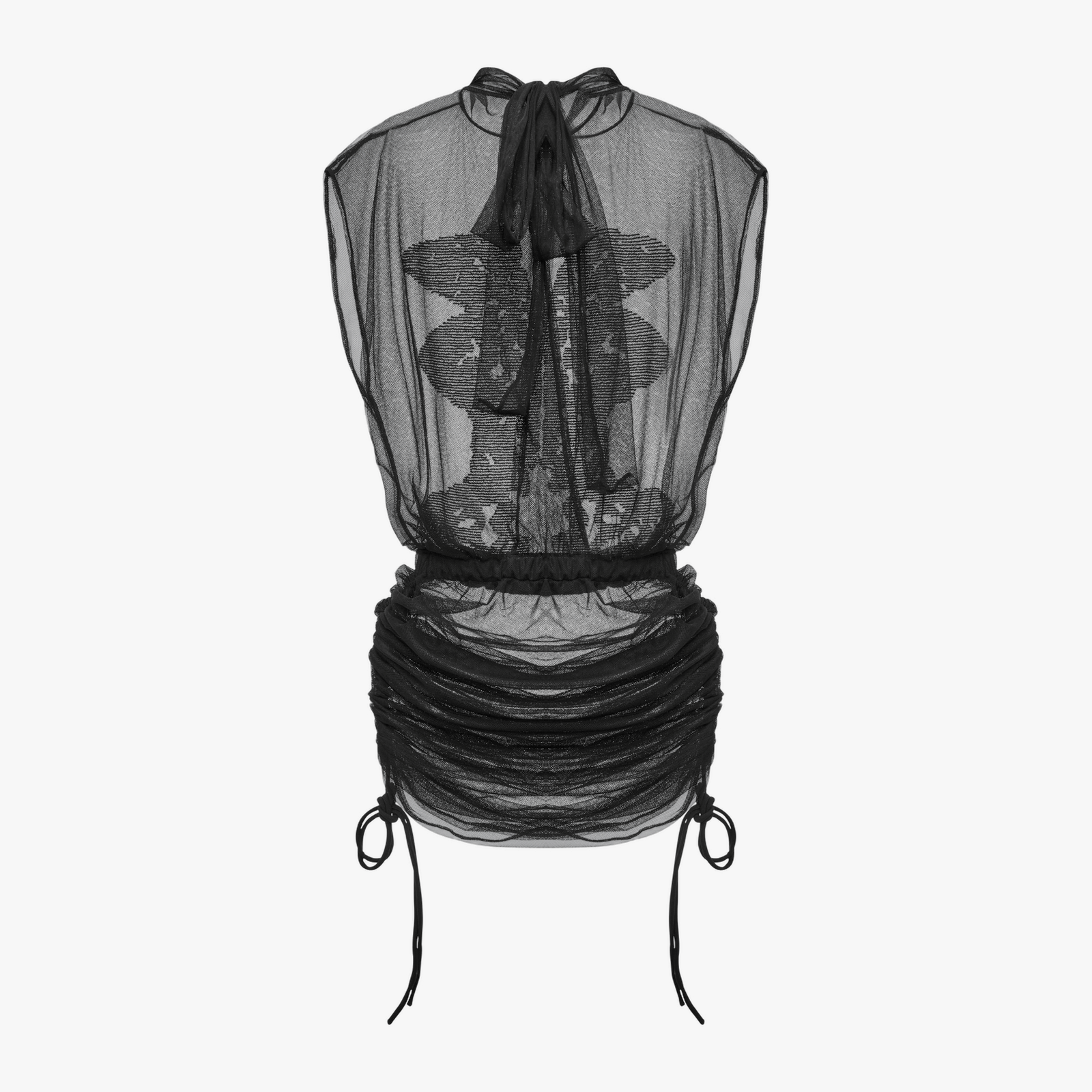 Dress With Sequins At The Front made by YAVORSKA