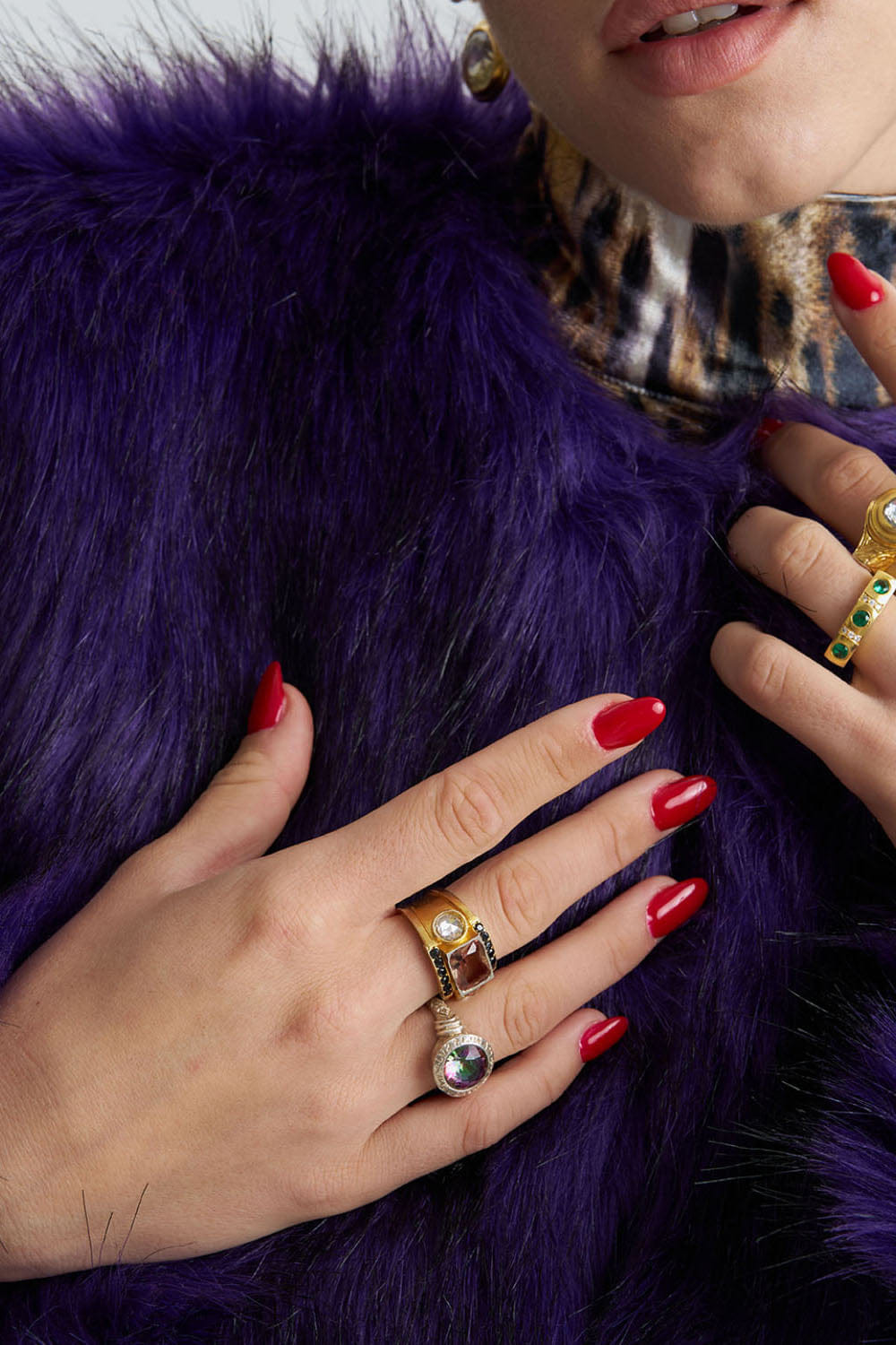 Zultanite Gold Ring made by Lora Istanbul